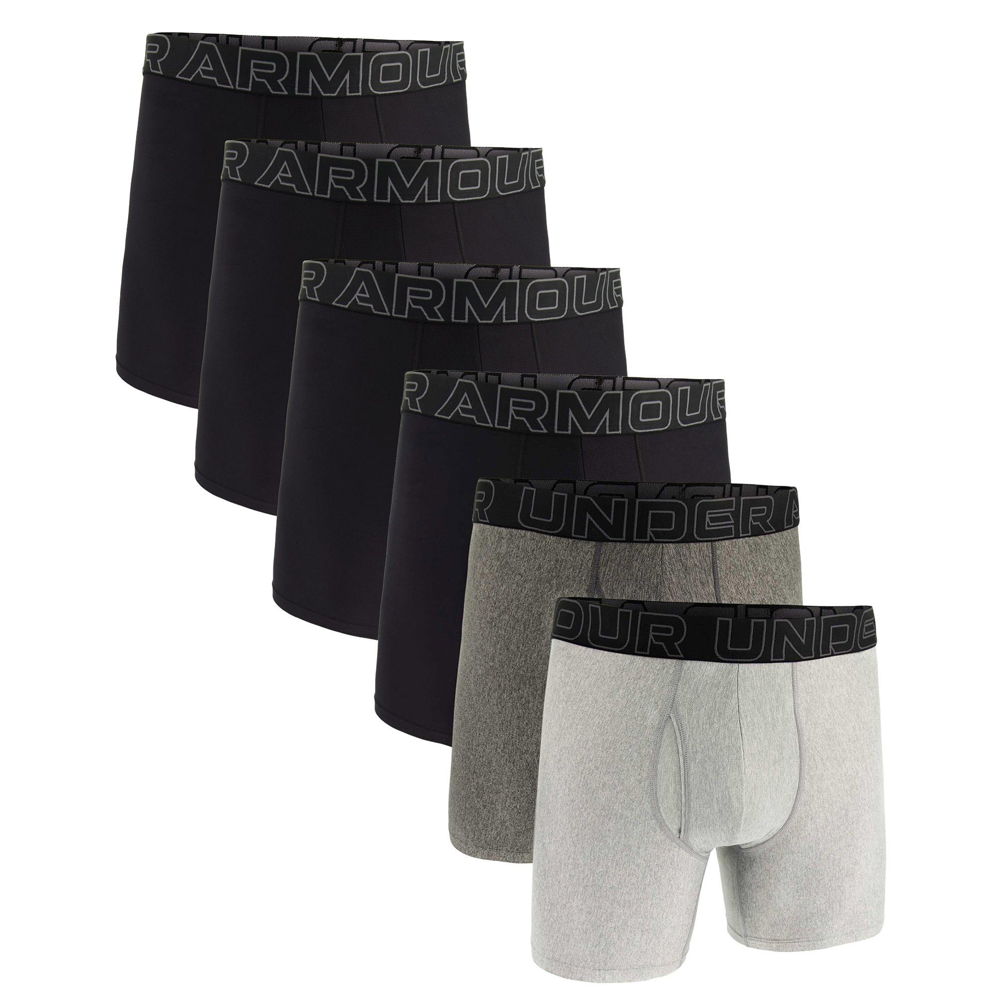 Boxer Herren Boxershort 6er Pack Polyester