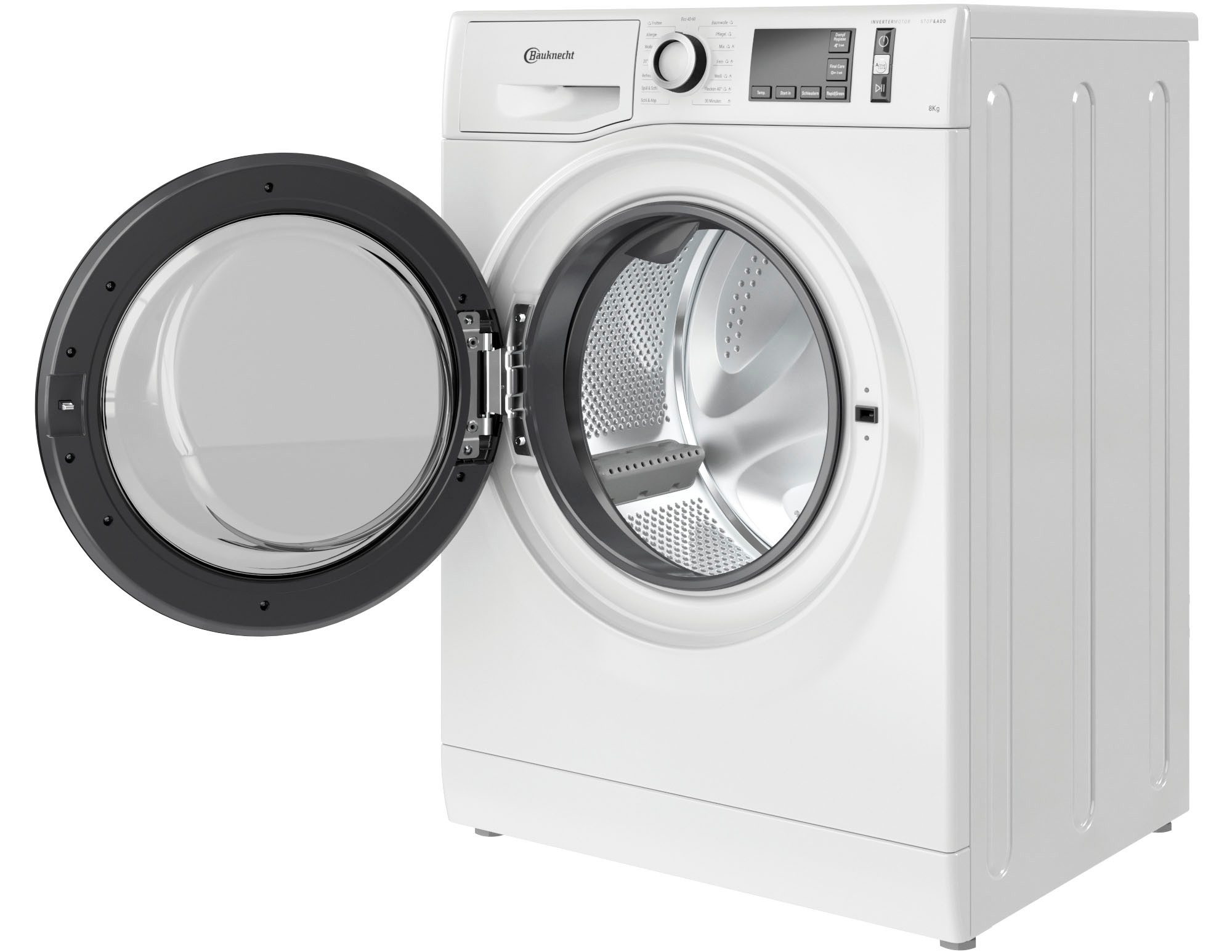 BAUKNECHT Waschmaschine WM Pure 8AA, 8 kg, 1400 U/min