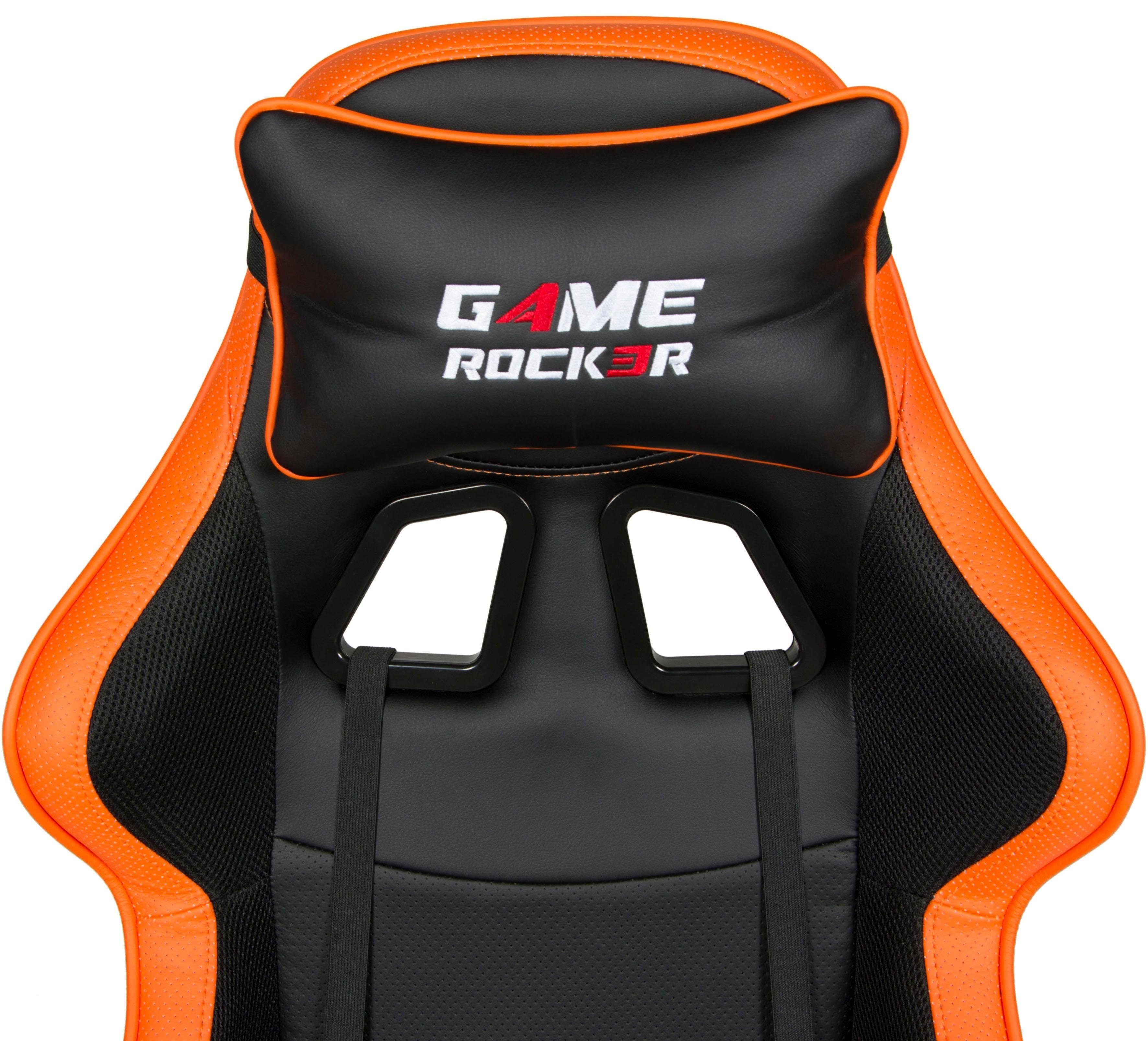 | Gaming-Stuhl Game-Rocker Collection schwarz/orange G-10 Duo schwarz/orange