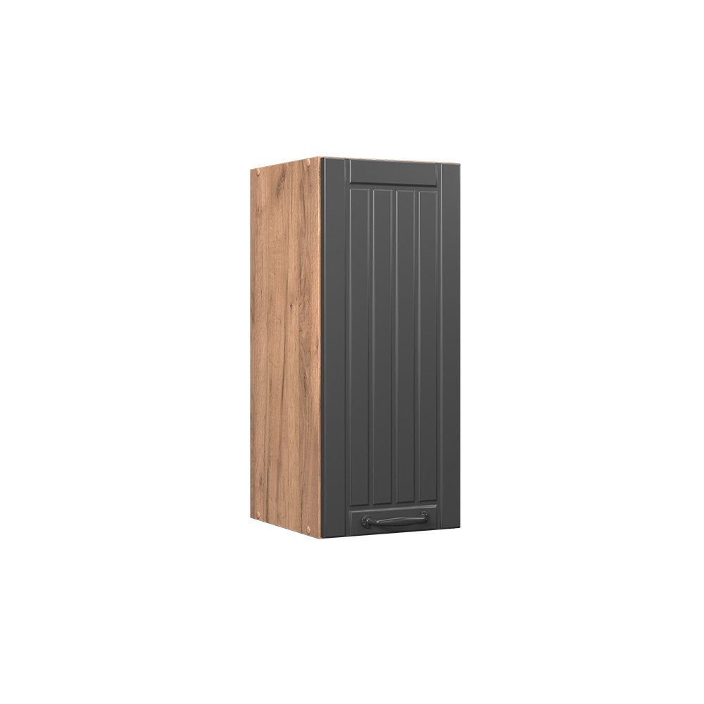 Vicco Hängeschrank Fame-Line, Dunkelgrau/Goldkraft Eiche, 30 günstig online kaufen
