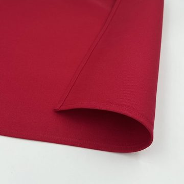 Platzset, 4er/6er Premium 100% Baumwolle Tischsets Platzdeckchen Stoff, Vivi Idee, (4-St), abwaschbar, Handgenäht, 52x33cm
