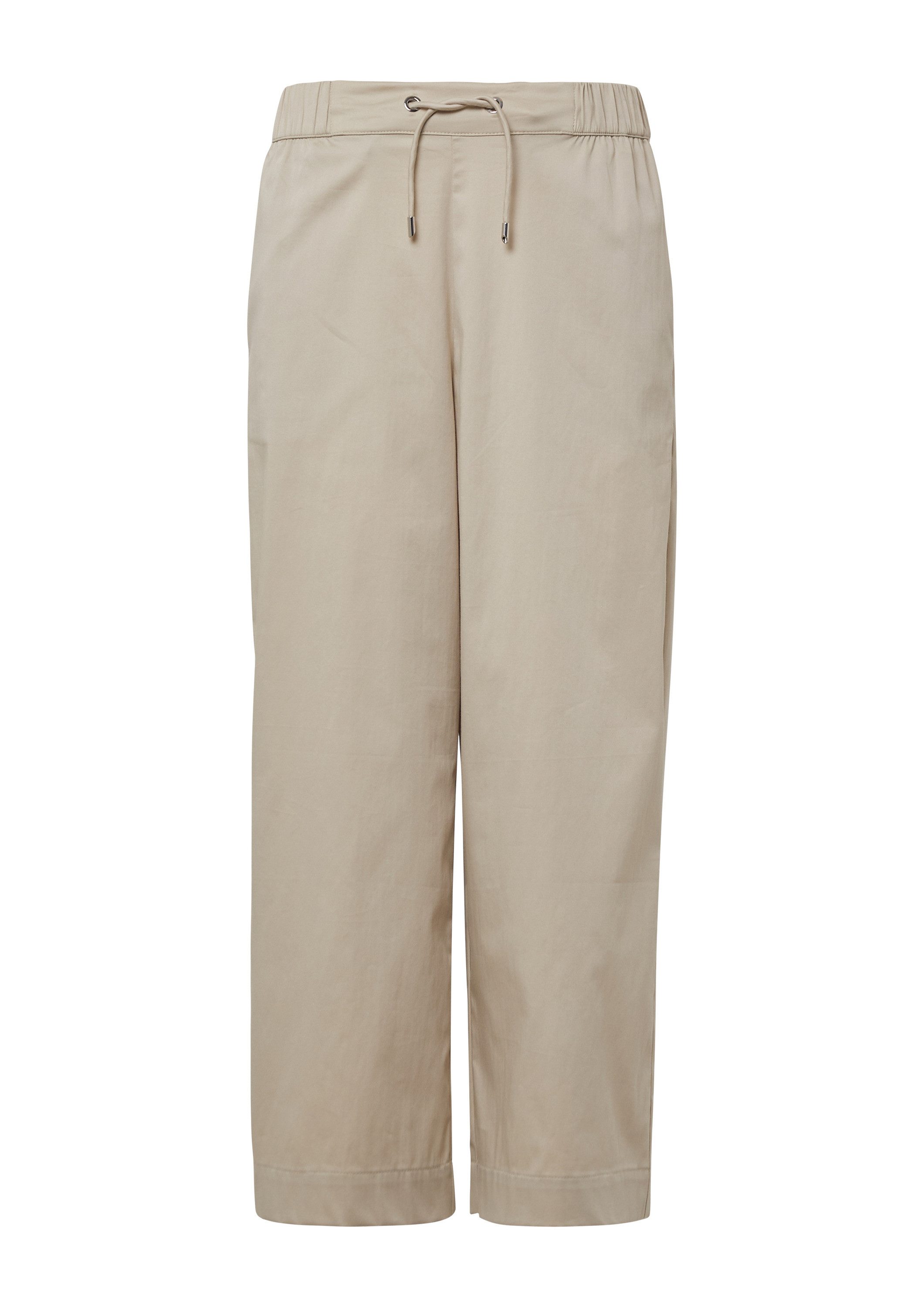 s.Oliver Culotte Hose Culotte aus Popeline günstig online kaufen