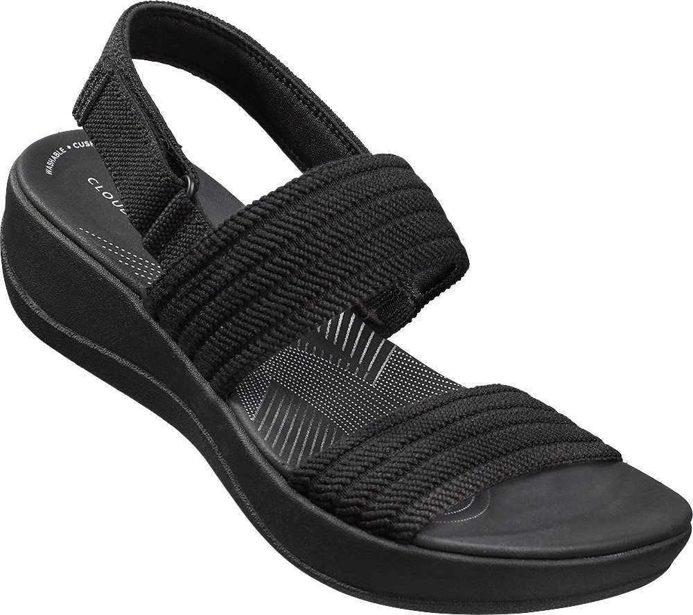 Clarks Sandale weiche und bequeme Passform, mit praktischem Klettverschluss