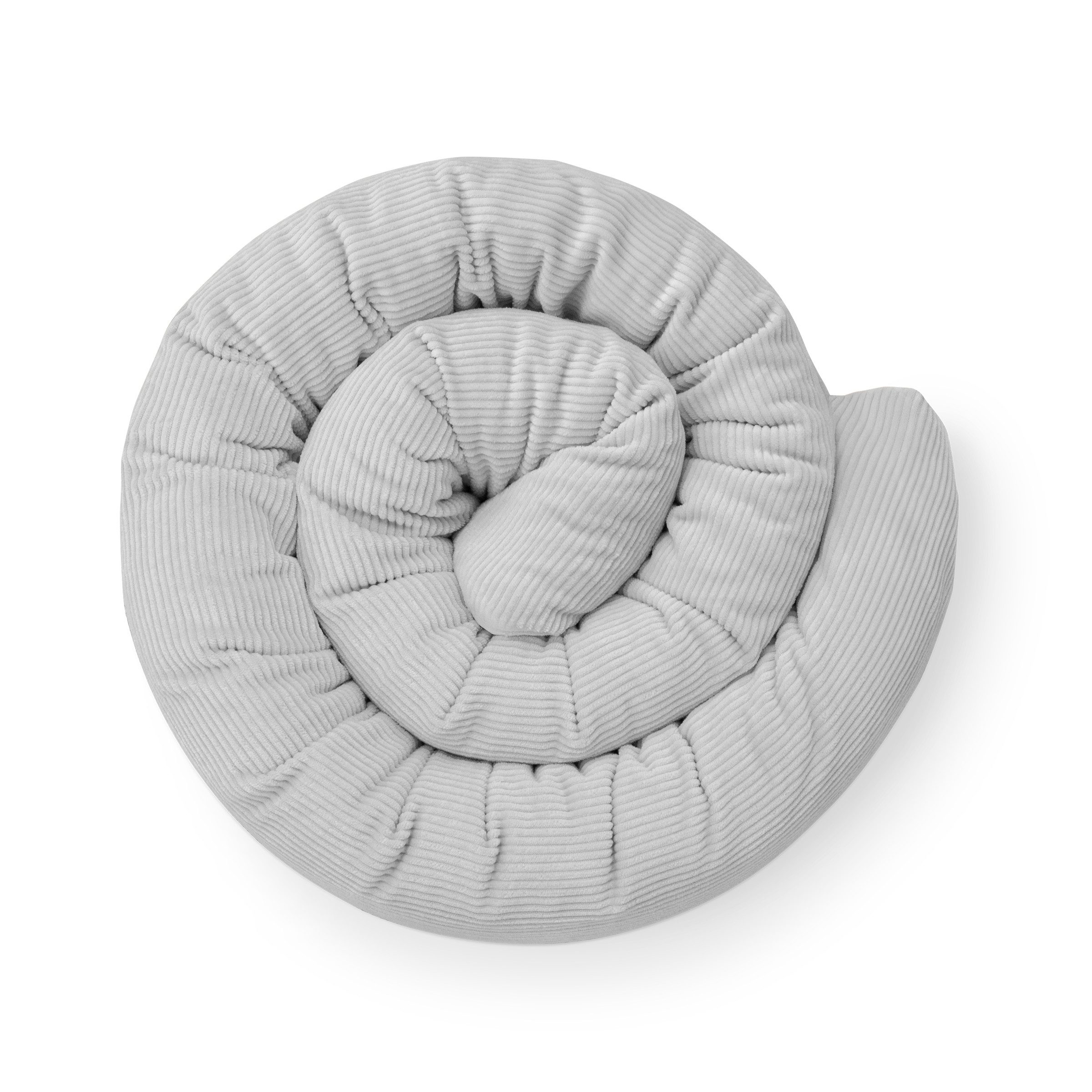 Ehrenkind Nestchenschlange Bettschlange Cord aus 100% Bio-Baumwolle, Schutz und Geborgenheit, (Kuschelschlange, Bettumrandung Babybett), Bettschlange Baby
