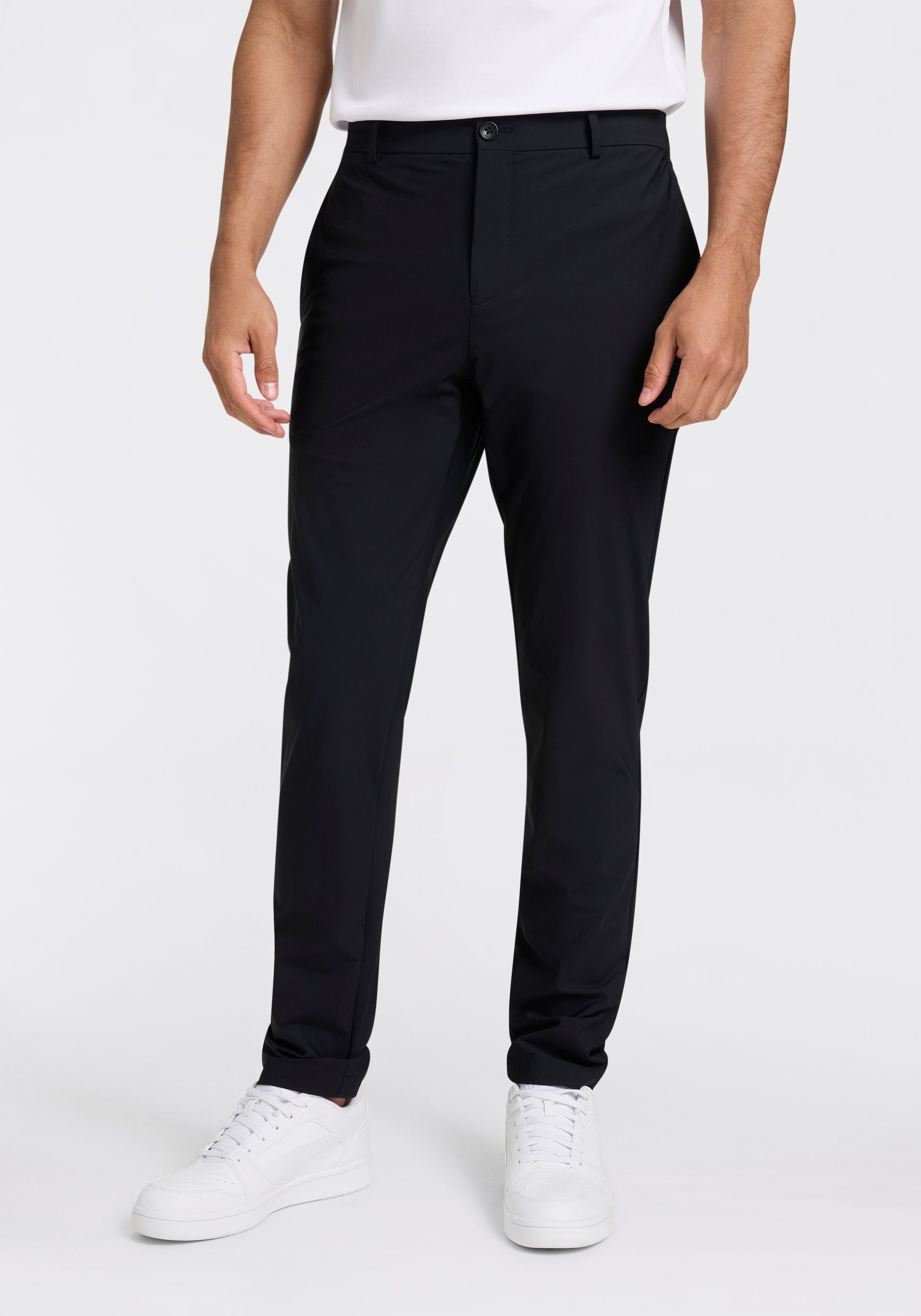 Replay Chinohose mit Markenlabel