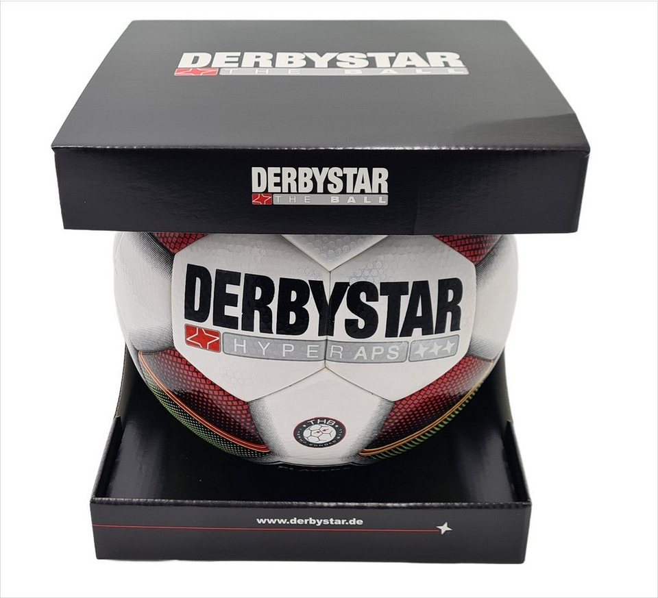 Derbystar Fußball Hyper APS Spielball / Matchball in Geschenkbox