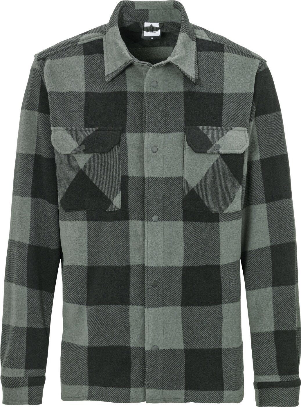 McKINLEY Outdoorhemd He.-Hemd OTTAWA M BLACK/GREEN-CHECK