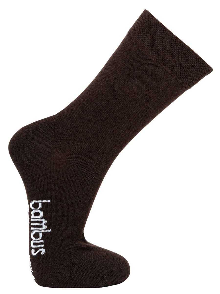 HomeOfSocks Norwegersocken 3 Paar Socken, Bambus, unifarben, Damen & Herren (3-Paar) unifarben, aus Viskose, druckarmer Gummibund