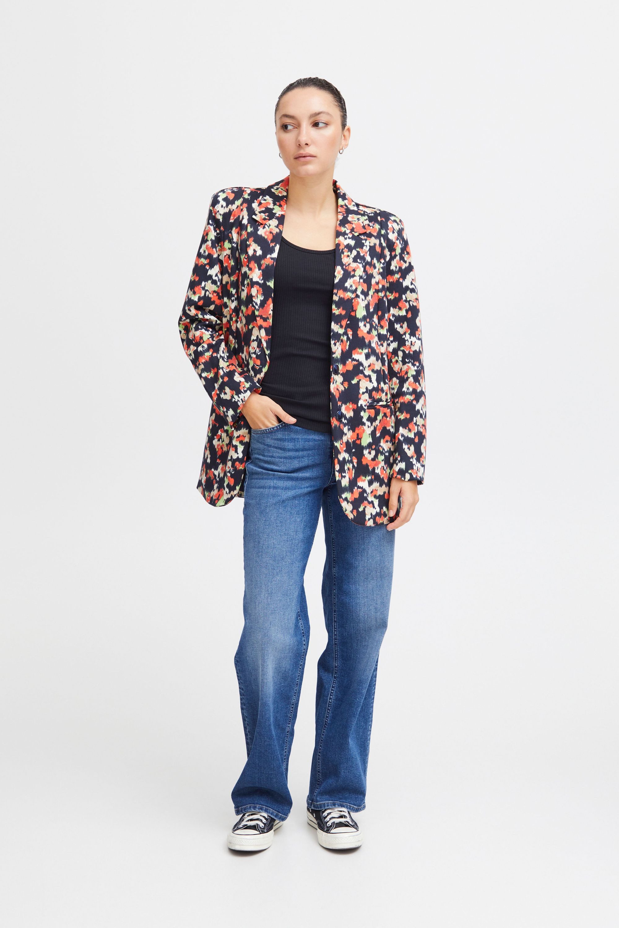 Ichi Kurzblazer IHKATE PRINT OVERSIZE BL günstig online kaufen