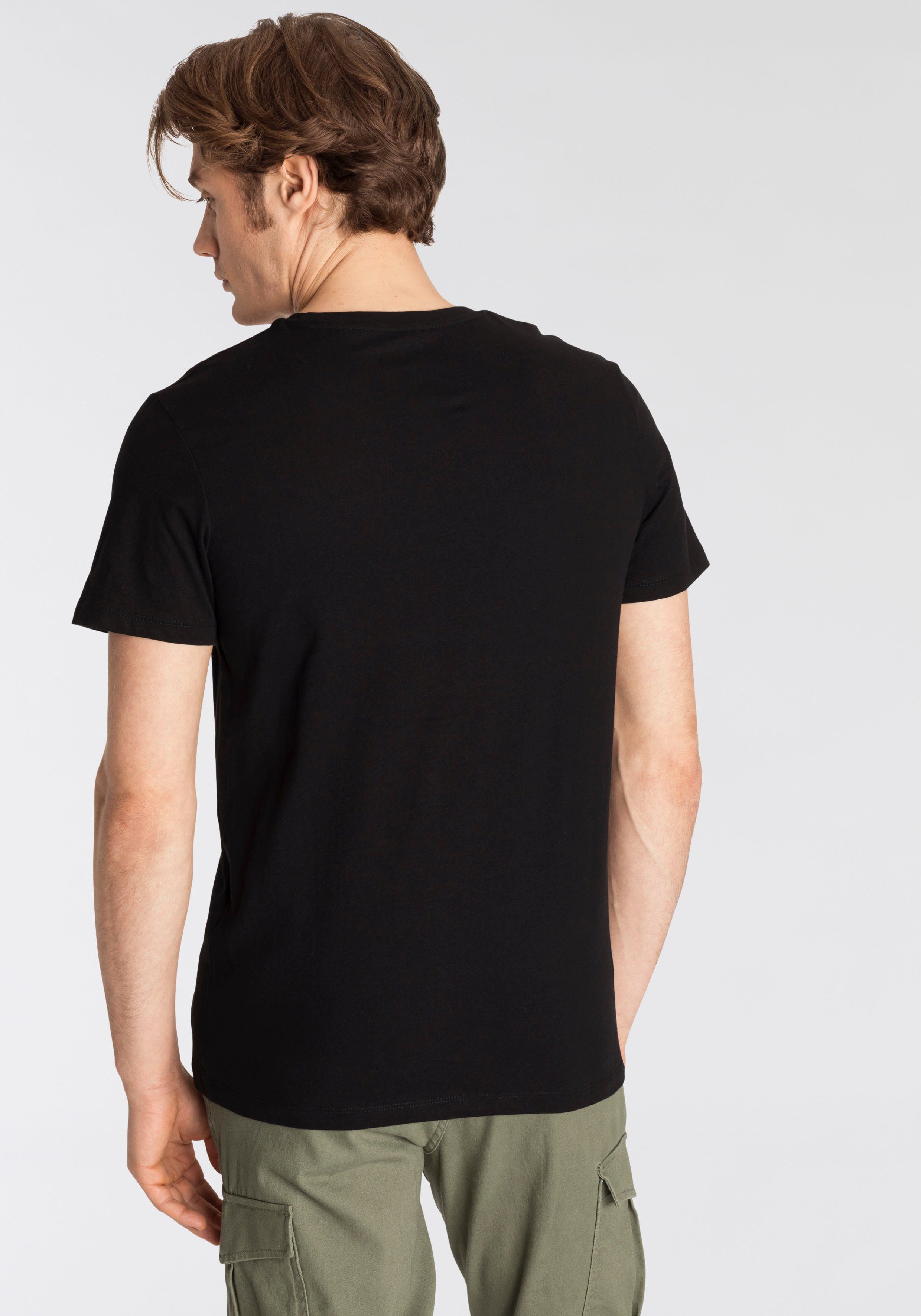 Jack & Jones T-Shirt JCOKOMPO Kurzarm-Design mit Print und optimaler Passfo günstig online kaufen