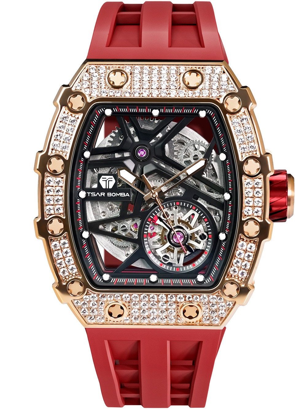 Tsar Bomba Automatikuhr Tsar Bomba TB8209D-03 Herrenuhr Elementar Zirkonia Automatik 44mm 5ATM Tsar Bomba TB8209D-03 Herrenuhr Elementar Zirkonia Automatik 44mm 5ATM