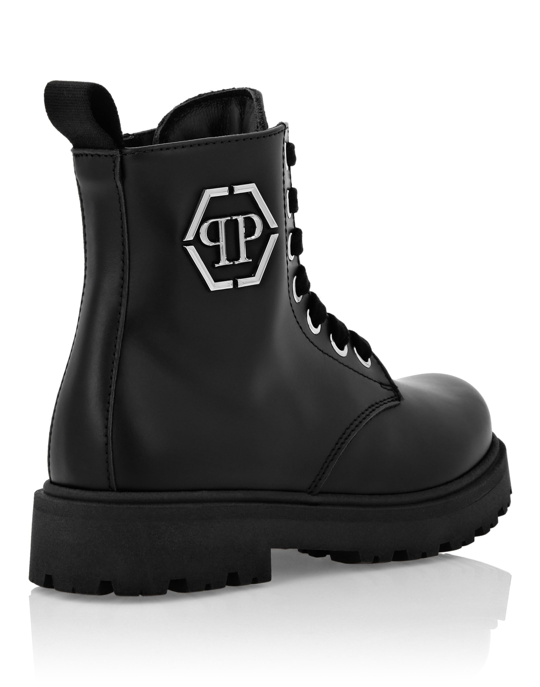 PHILIPP PLEIN Hexagon Schnürstiefelette