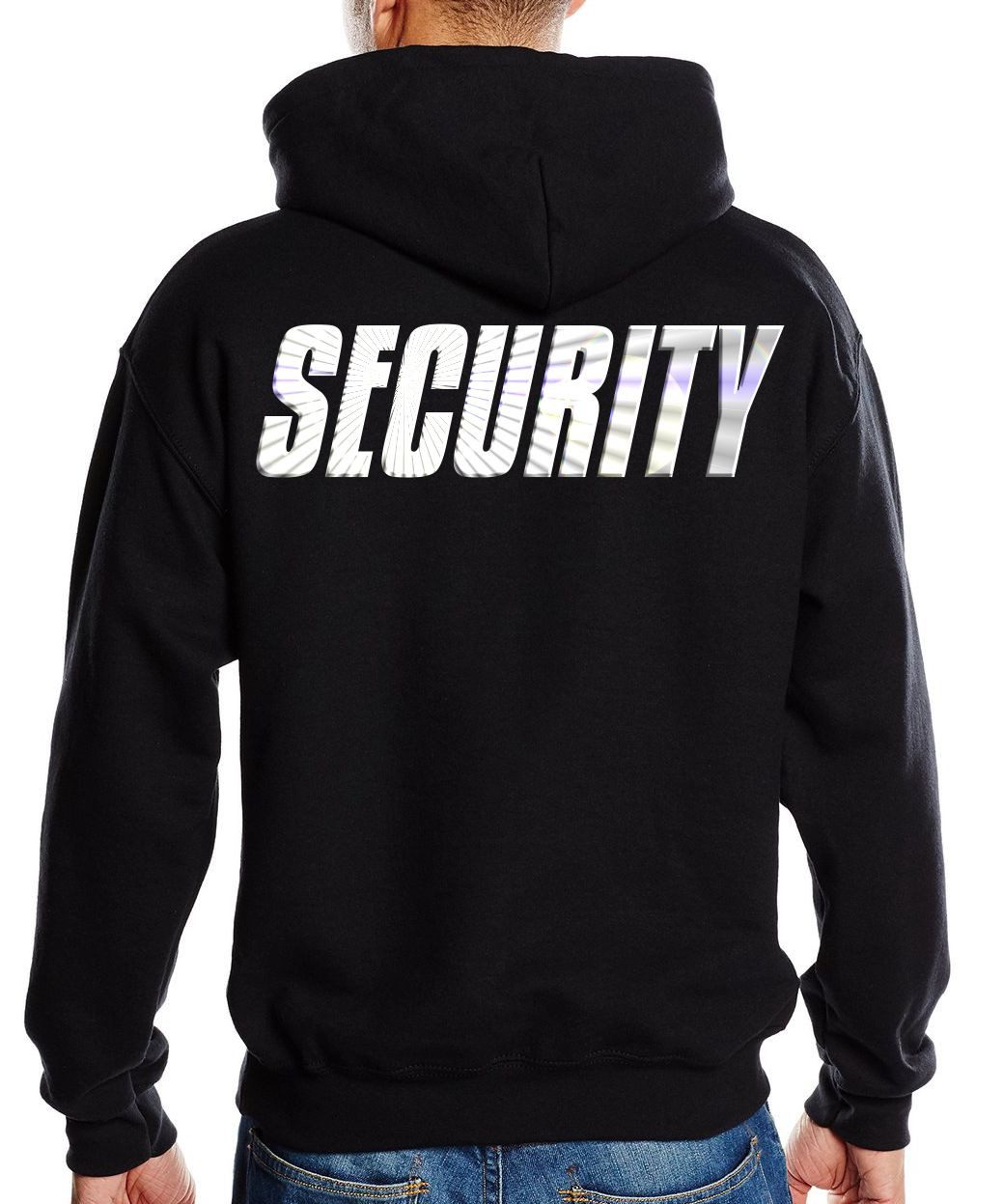 coole-fun-t-shirts Kapuzensweatshirt SECURITY Sweatshirt mit Kapuze Hoodie günstig online kaufen