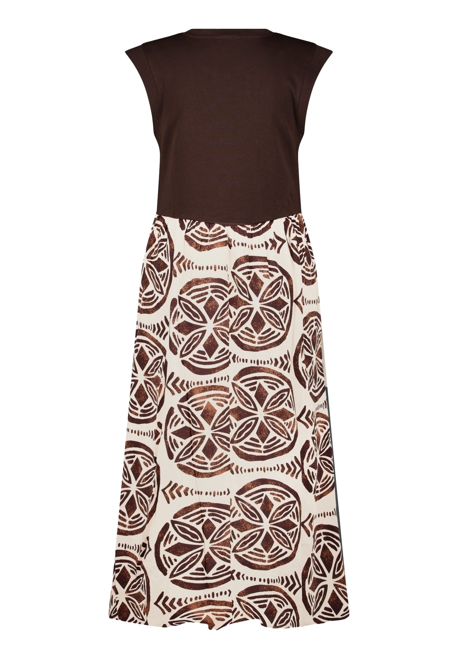 Cartoon Druckkleid Damen mit Eingrifftaschen