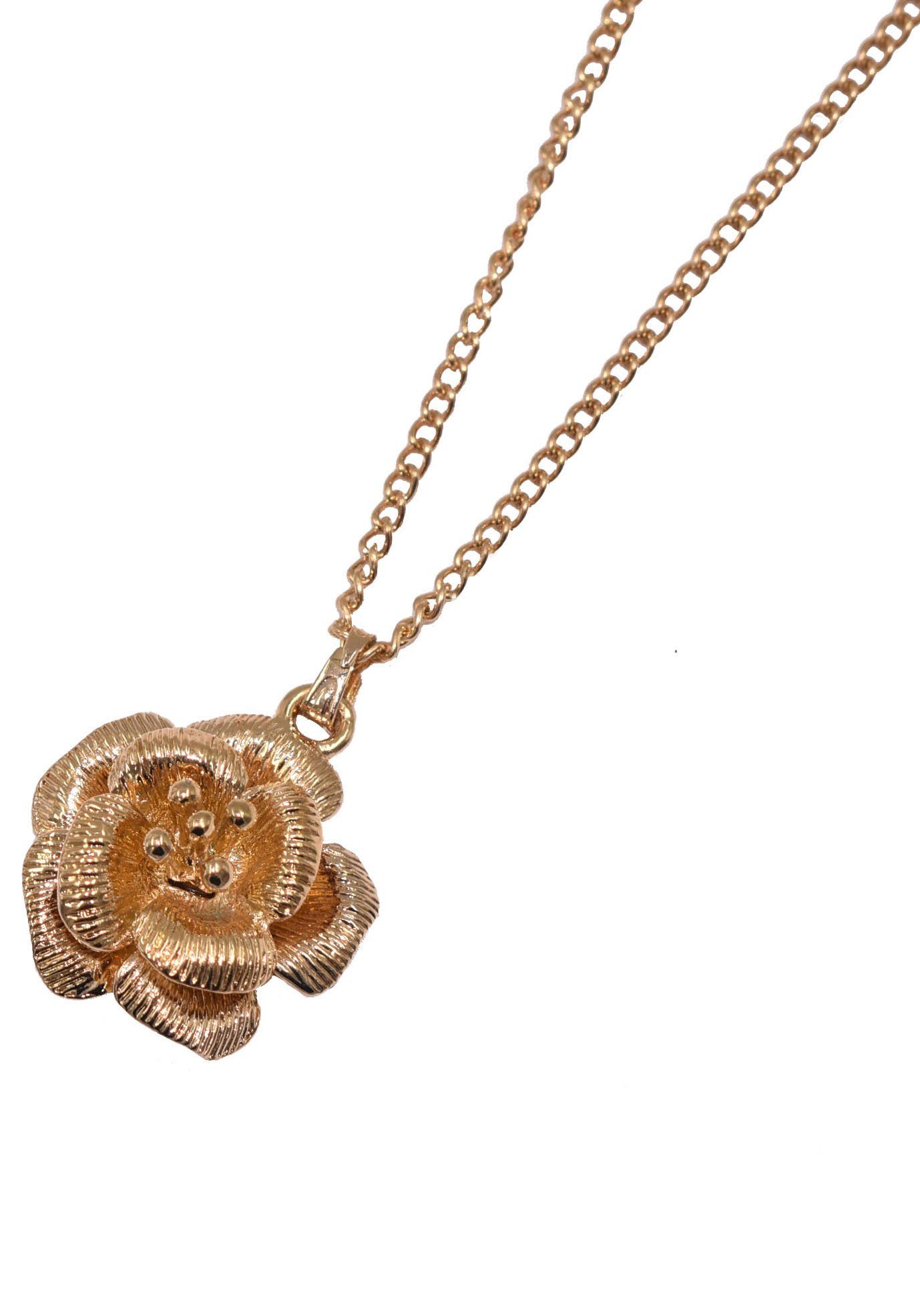 Firetti Schmuckset Multipack Schmuck Geschenk Halskette Ohrring Rosen (Set, 3-tlg), Made in Germany