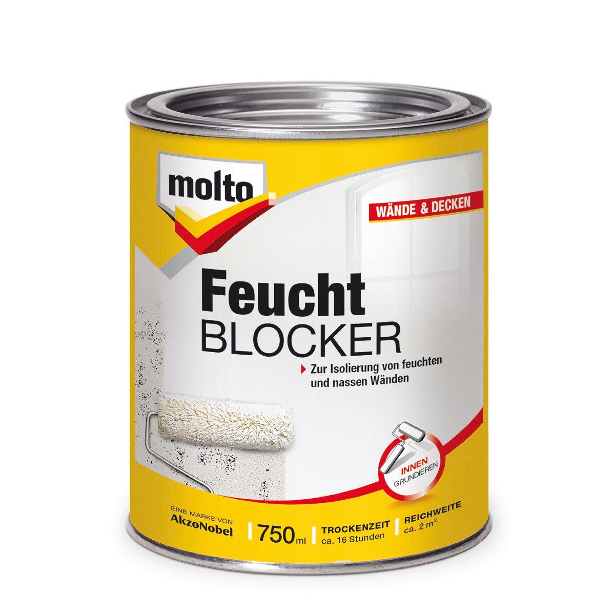 MOLTO Spachtelmasse MOLTO Feucht Blocker 750ml