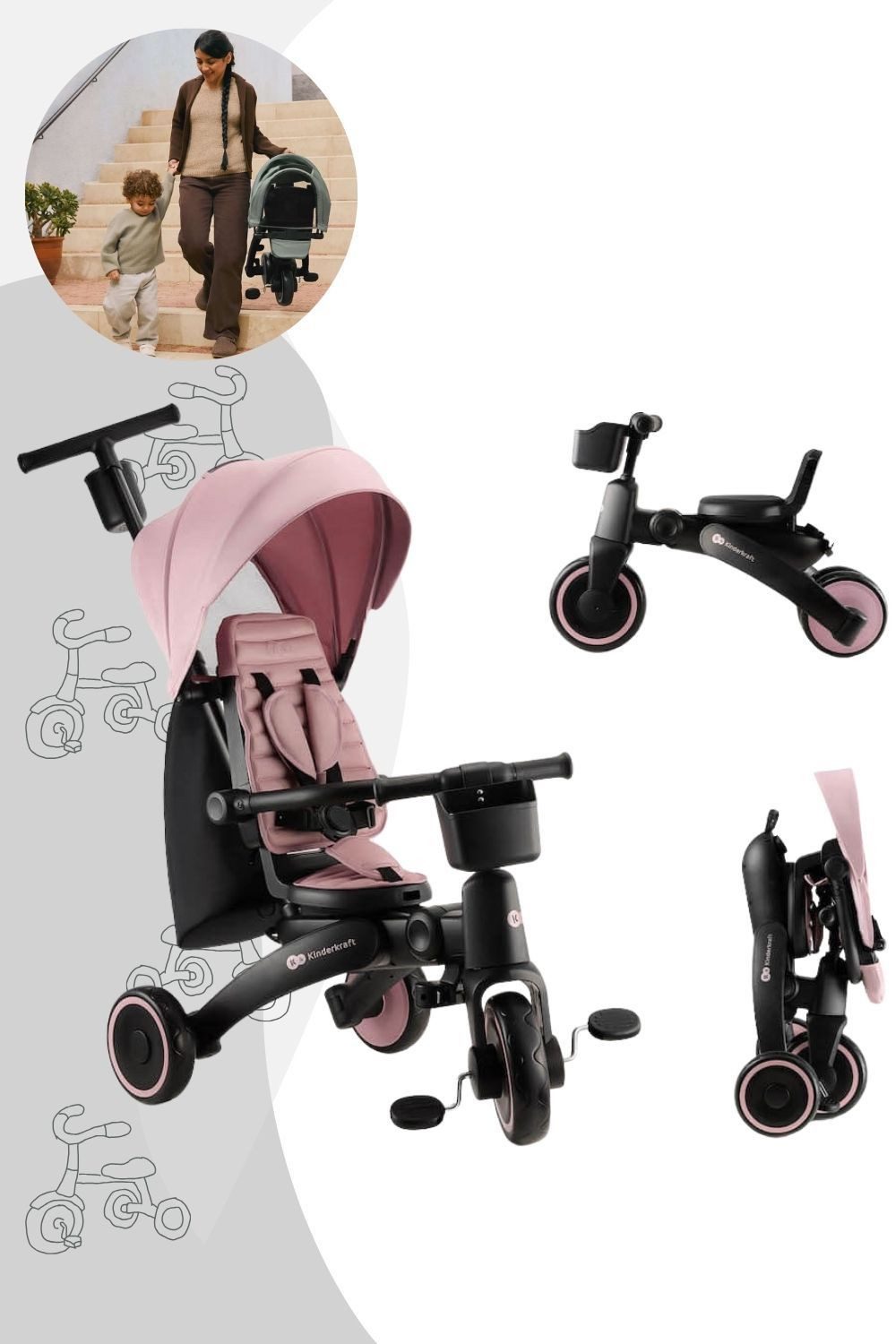 Kinderkraft Dreirad günstig online kaufen