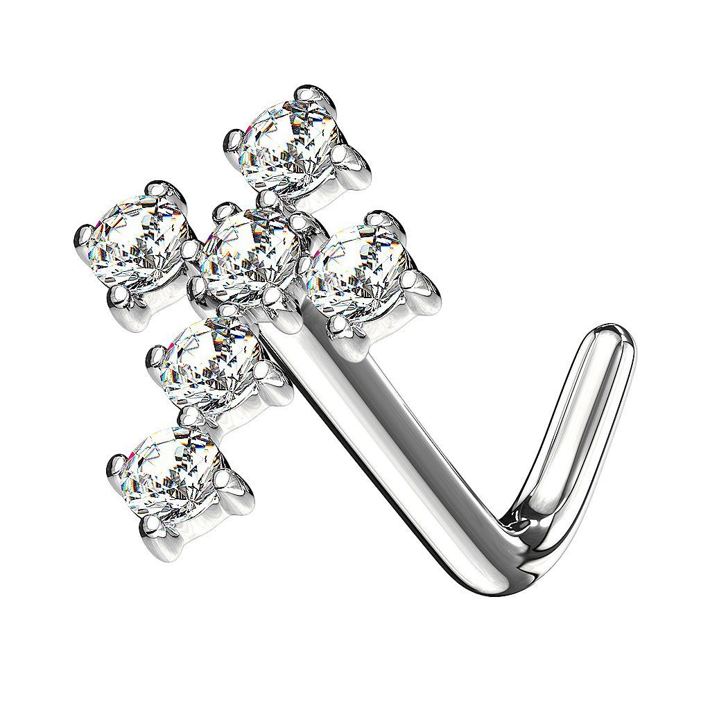 Taffstyle Nasenpiercing Gold 14 Karat Nasenpiercing günstig online kaufen
