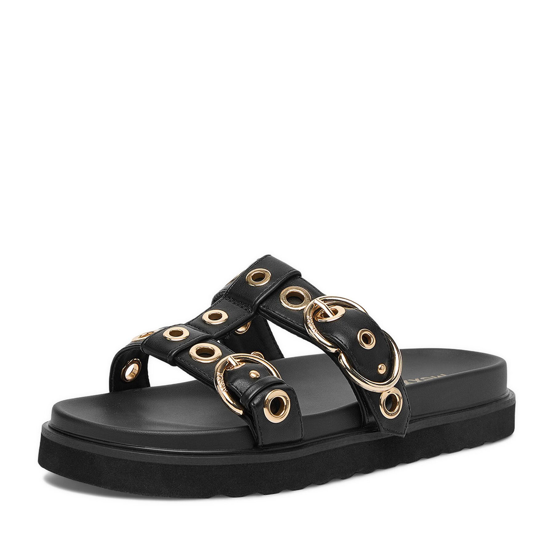 Mexx Mexx Damen-Flip-Flops Schwarz Badepantolette