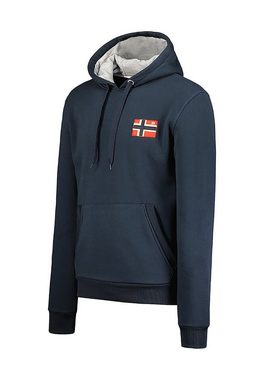 Geo Norway Hoodie Geographical Norway Herren Sweater FONDANT WW6102H/GN Dunkelblau Navy