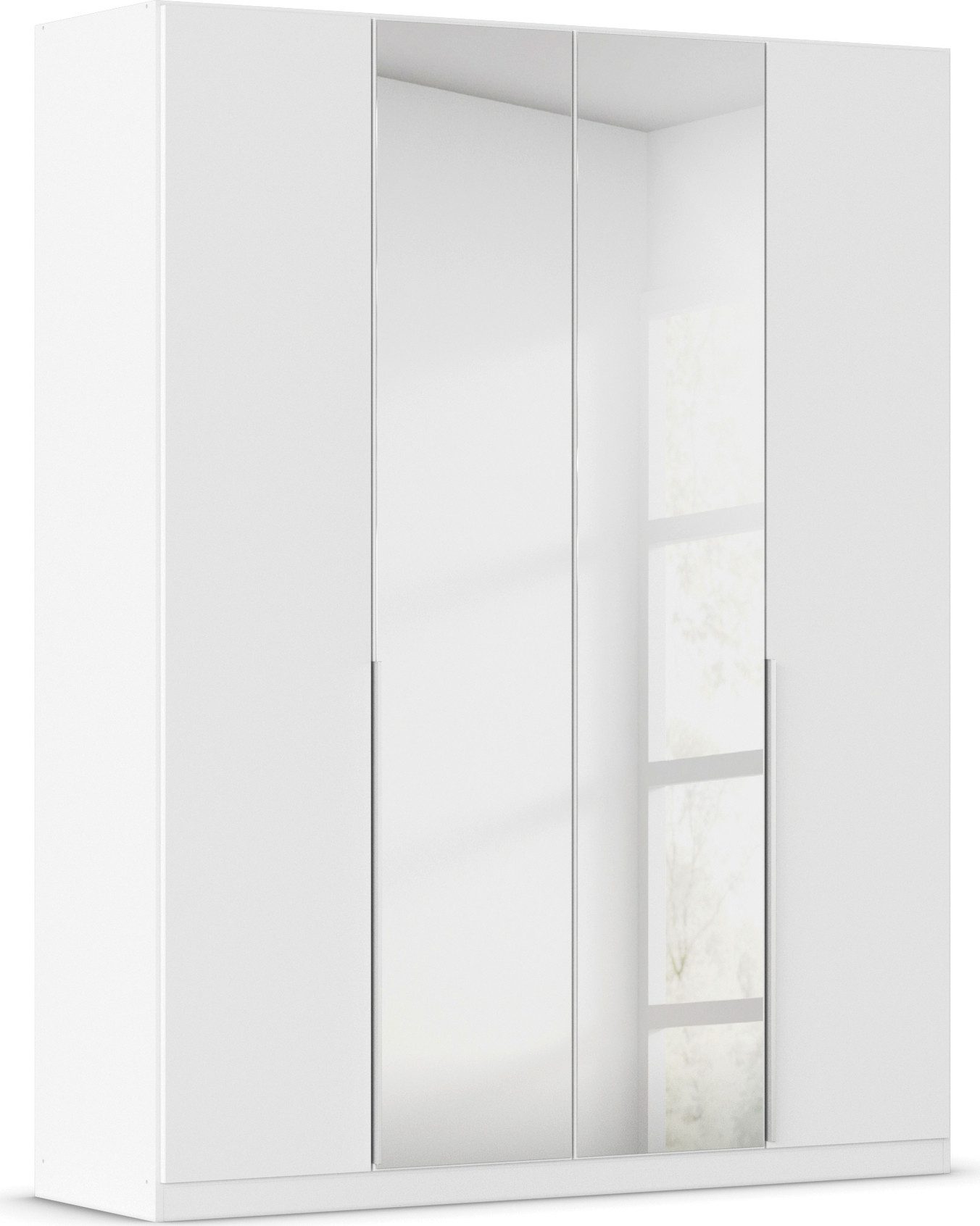 OTTO home Drehtürenschrank Kleiderschrank Schrank Garderobe AGORDO mit Dekor- oder Hochglanzfront (in zwei Griff-Farben, Breiten 91-405 cm) durchdachte Innenausstattung, in 8 Breiten und 2 Höhen MADE IN GERMANY
