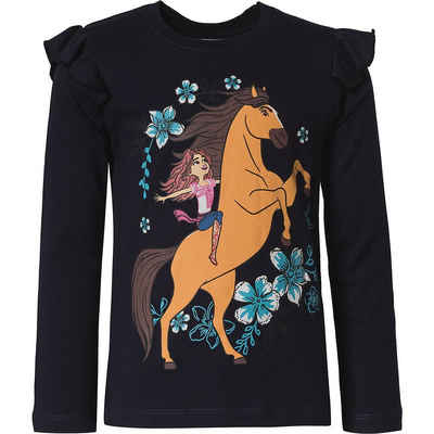 myToys COLLECTION Langarmshirt Spirit Langarmshirt für Mädchen, Pferde