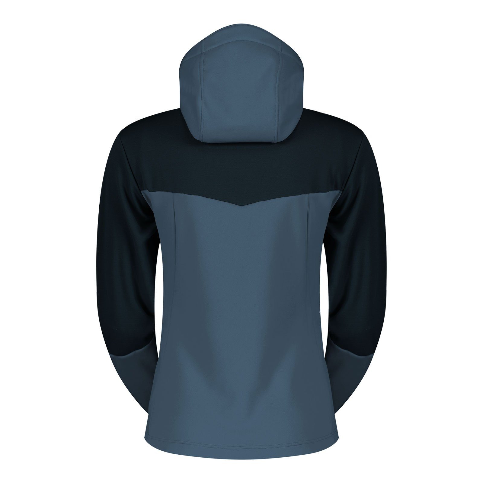 metal blue / körperbetont blue geschnitten Defined Scott Hoody Mid dark 7378 Kapuzensweatjacke