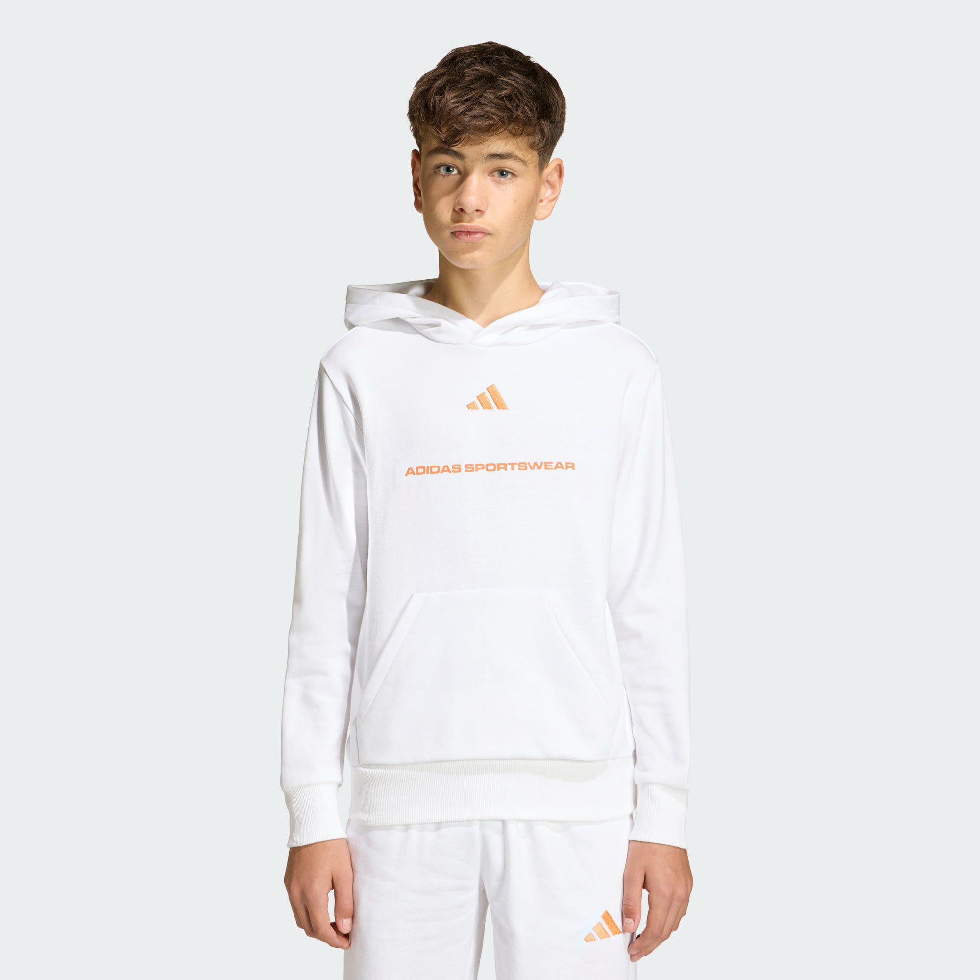 adidas Sportswear Hoodie ADIDAS SLOGAN FLEECE-HOODIE (1-tlg)