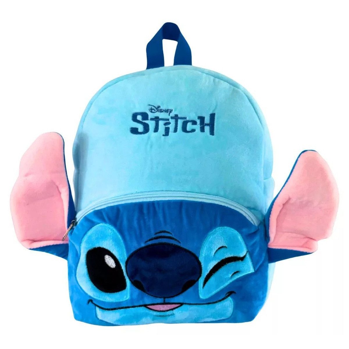 Kinderrucksack Disney Lilo und Stitch Wink 3D Plüsch Rucksack, Tasche 30 cm