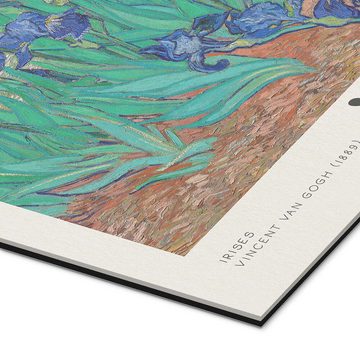 Posterlounge XXL-Wandbild Vincent van Gogh, Irises, Wohnzimmer Malerei