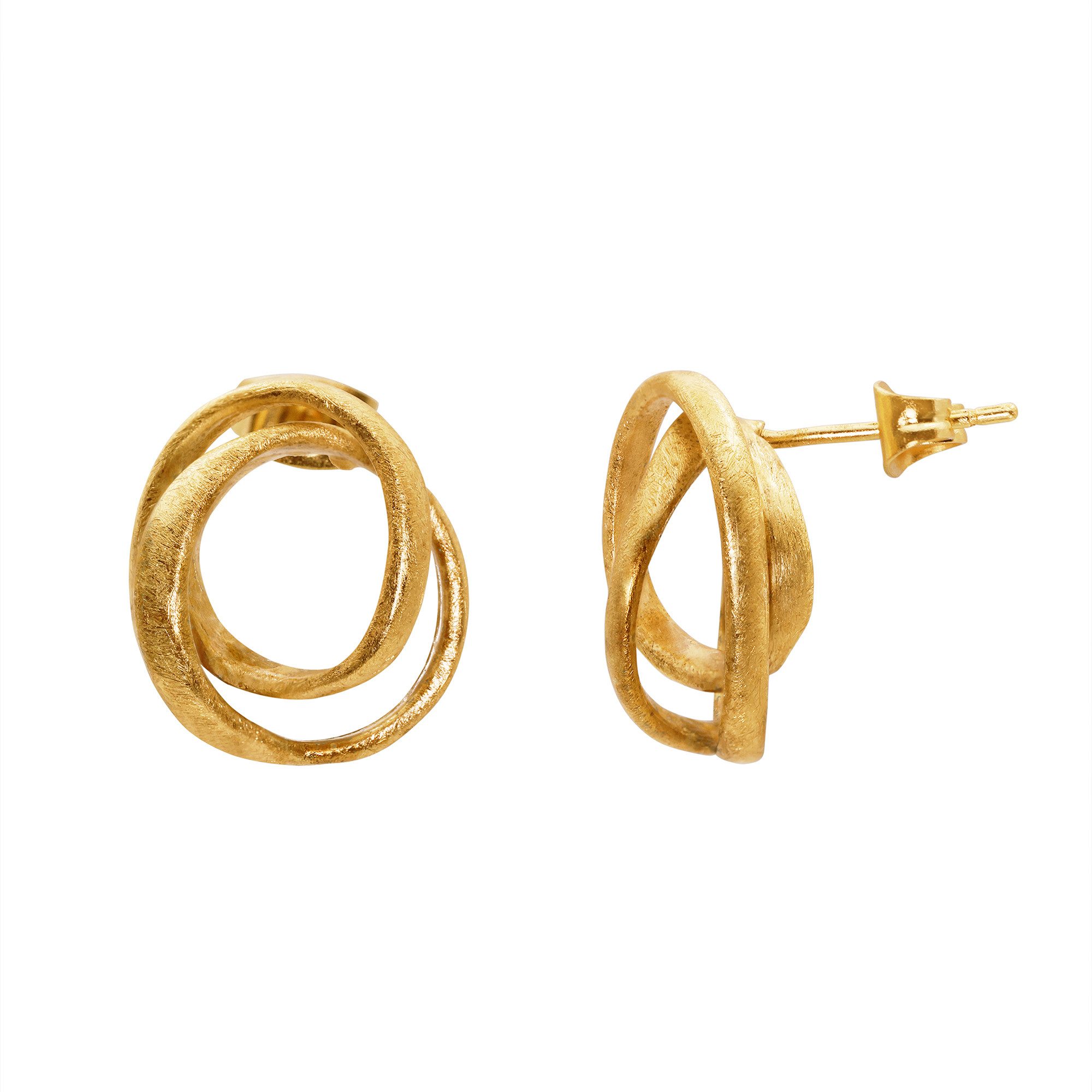 Heideman Paar Ohrstecker Mava goldfarben (Ohrringe, inkl. Geschenkverpackun günstig online kaufen