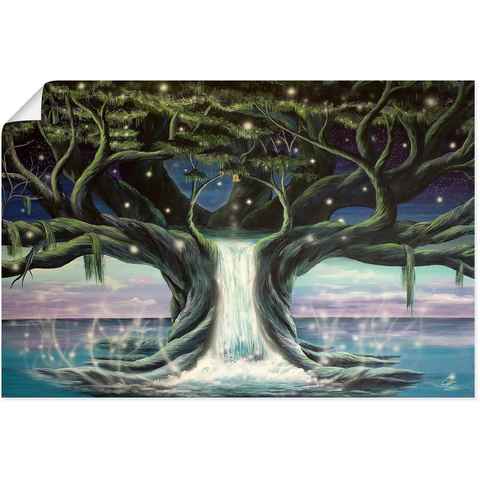 Artland Wandbild Der Baum der Seelen, Landschaften (1 St), als Leinwandbild, Poster in verschied. Größen