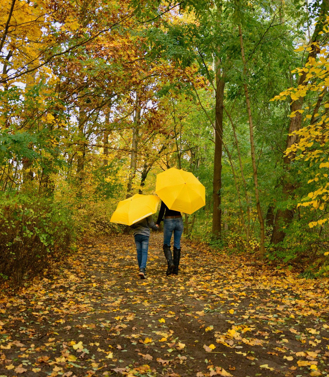 iX-brella Taschenregenschirm für Kinder Safety Reflex - reflektierende Streifen, manueller Öffnungsmechanismus, in vielen Farben