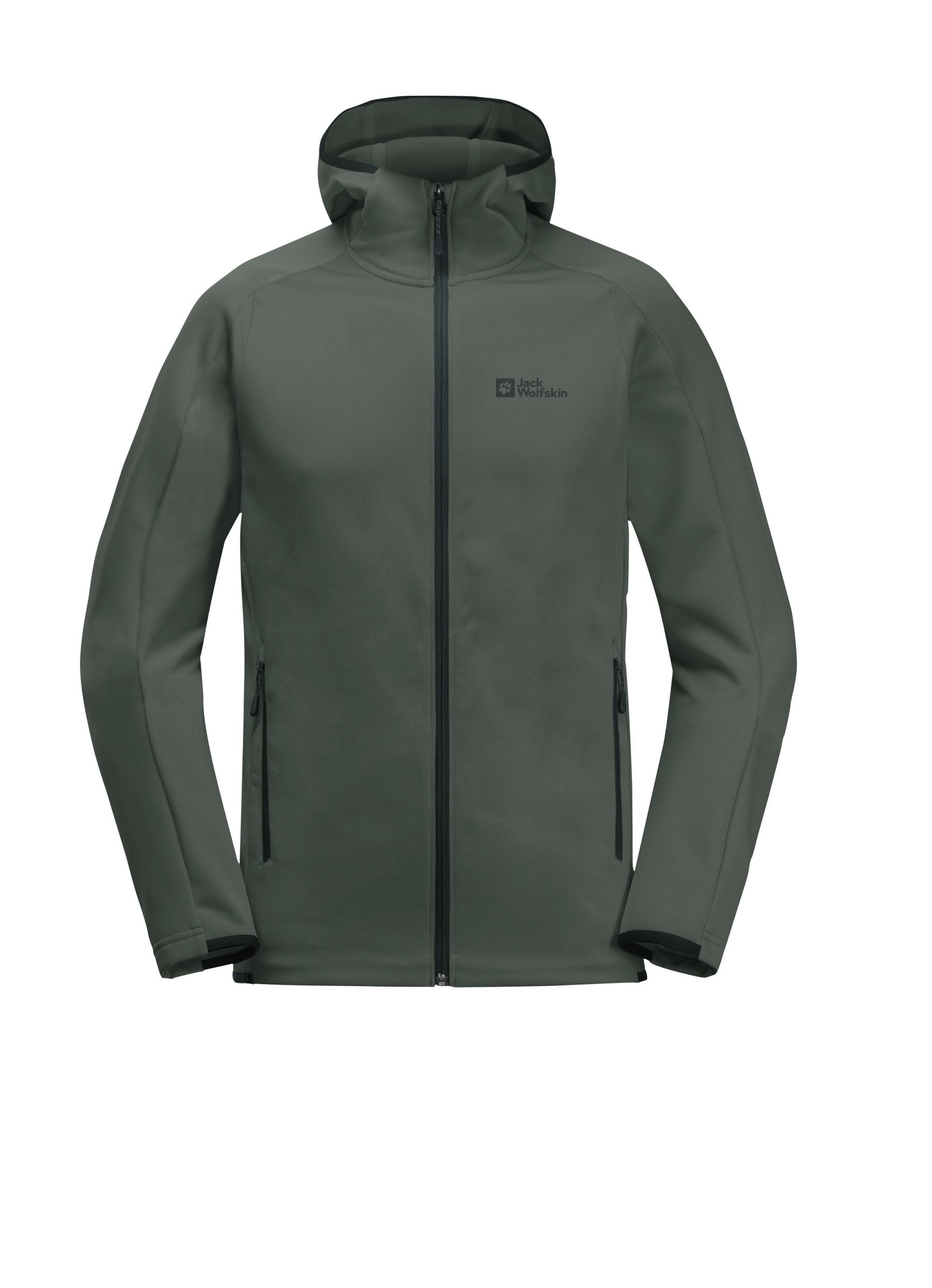 Outdoorjacke ALPGRAT HOODED FZ M HEDGE GREEN