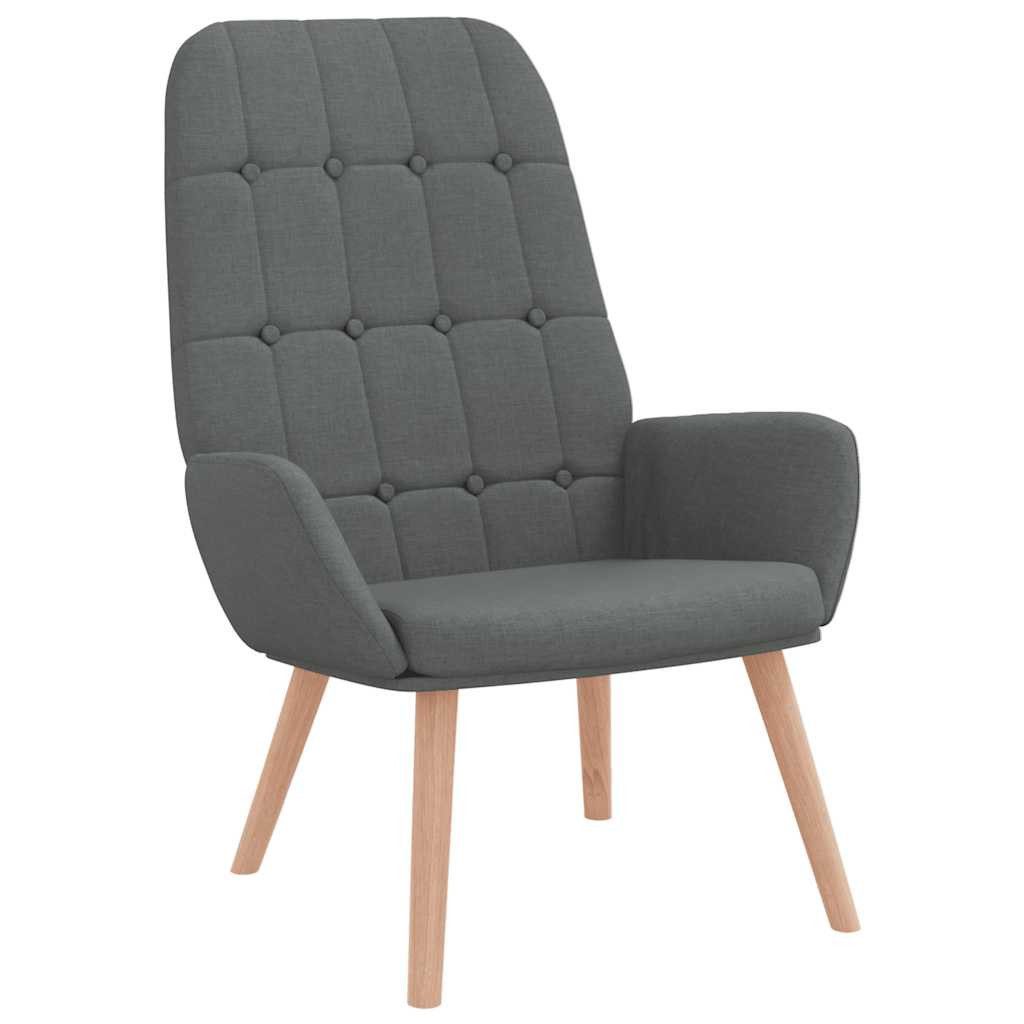 vidaXL Sessel Relaxsessel Dunkelgrau Stoff (1-St) günstig online kaufen