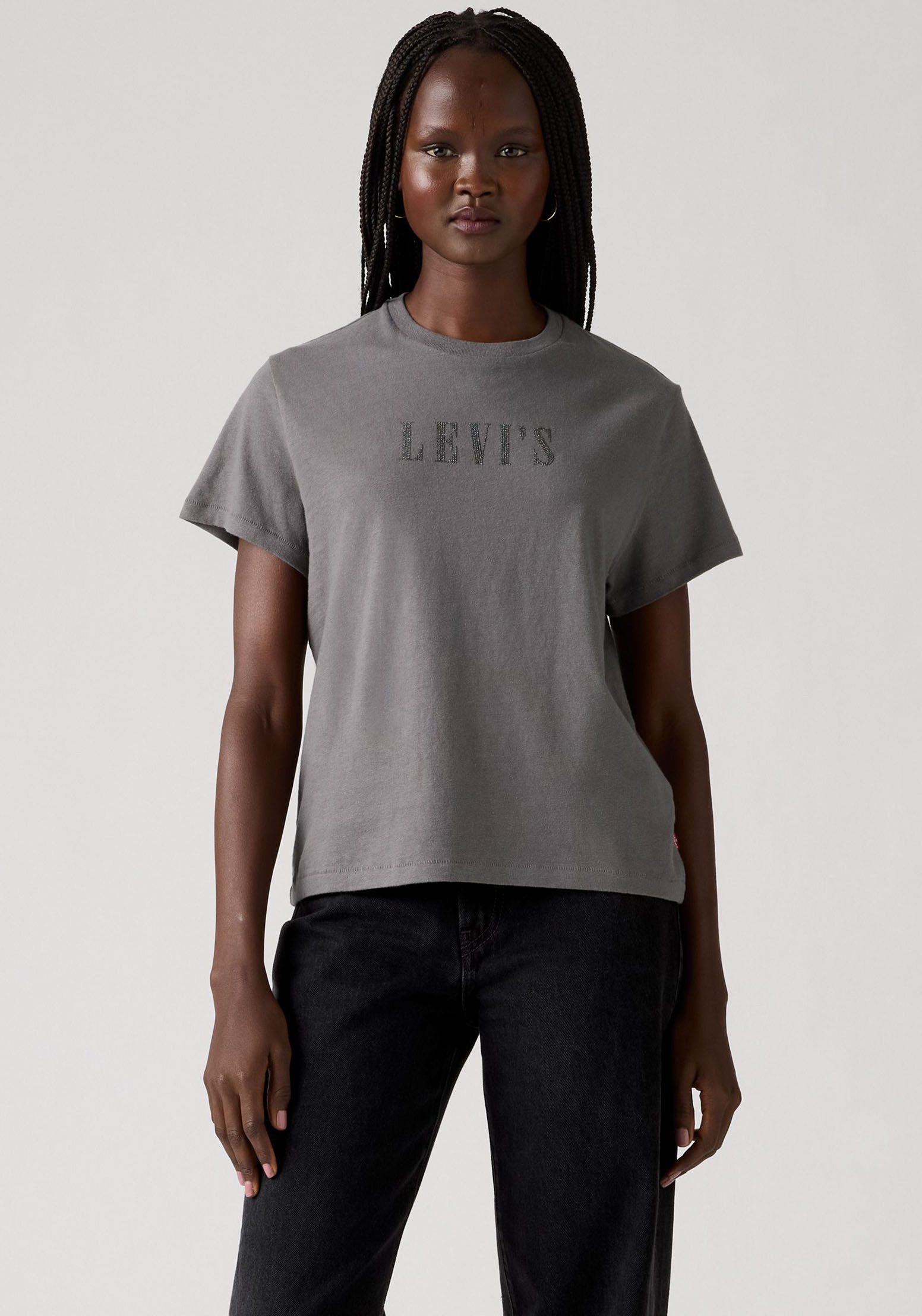 Levi's® T-Shirt GRAPHIC CLASSIC T Glitzerne Applikation günstig online kaufen