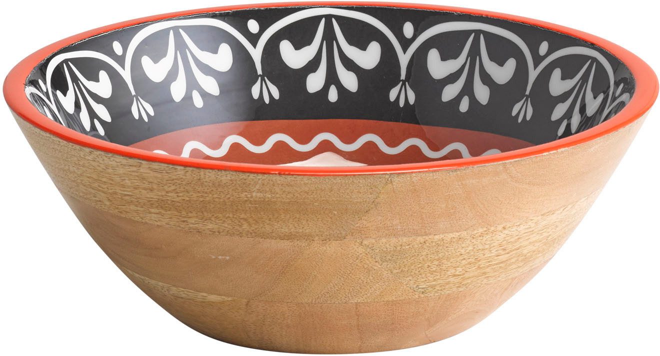 APS Schale MANGO, Holzwerkstoff, (1-tlg), Epoxidharz Beschichtung