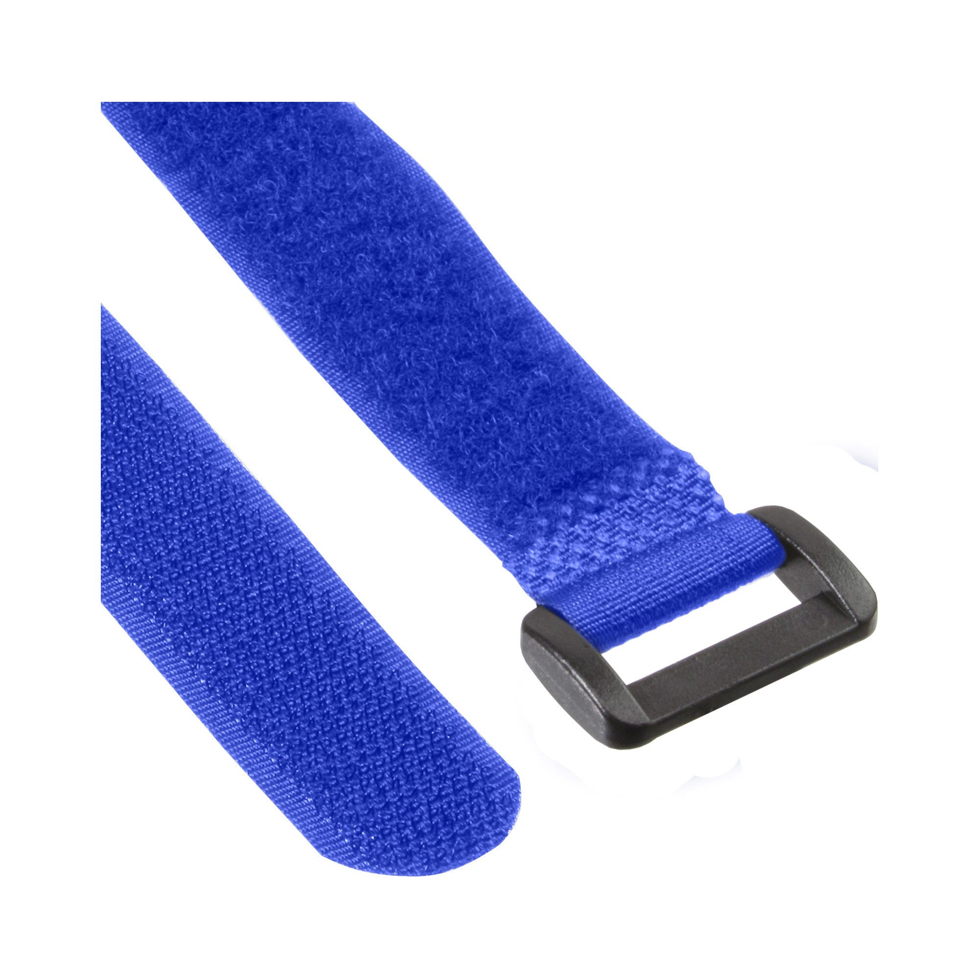 Inline Kabelbinder InLine® 59945Z InLine® Klettschlaufen 20x400mm, 10er, blau