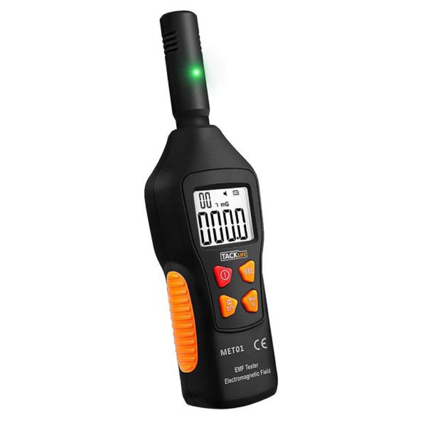 TACKLIFE Metalldetektor, EMF Messgerät Strahlungsdetektor 5–3500 MHz