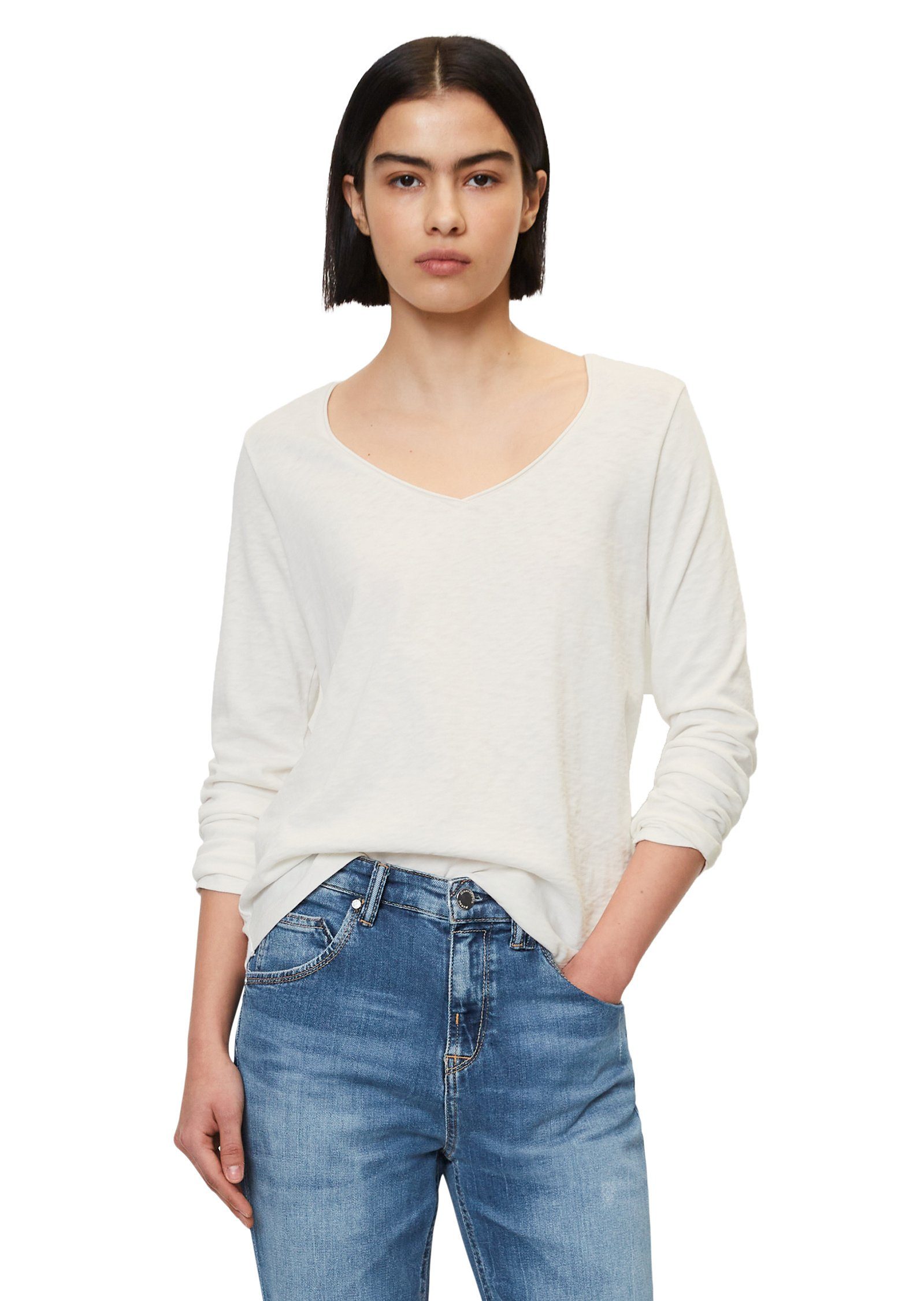 Langarmshirt aus Premium Organic Cotton