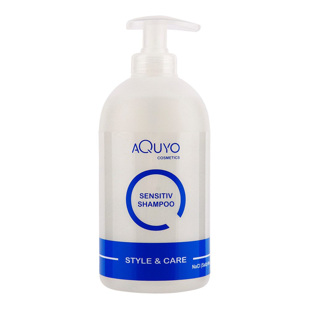 AQUYO Cosmetics Kopfhaut-Pflegeshampoo Style & Care Sensitive Shampoo für trockene, empfindliche Kopfhaut