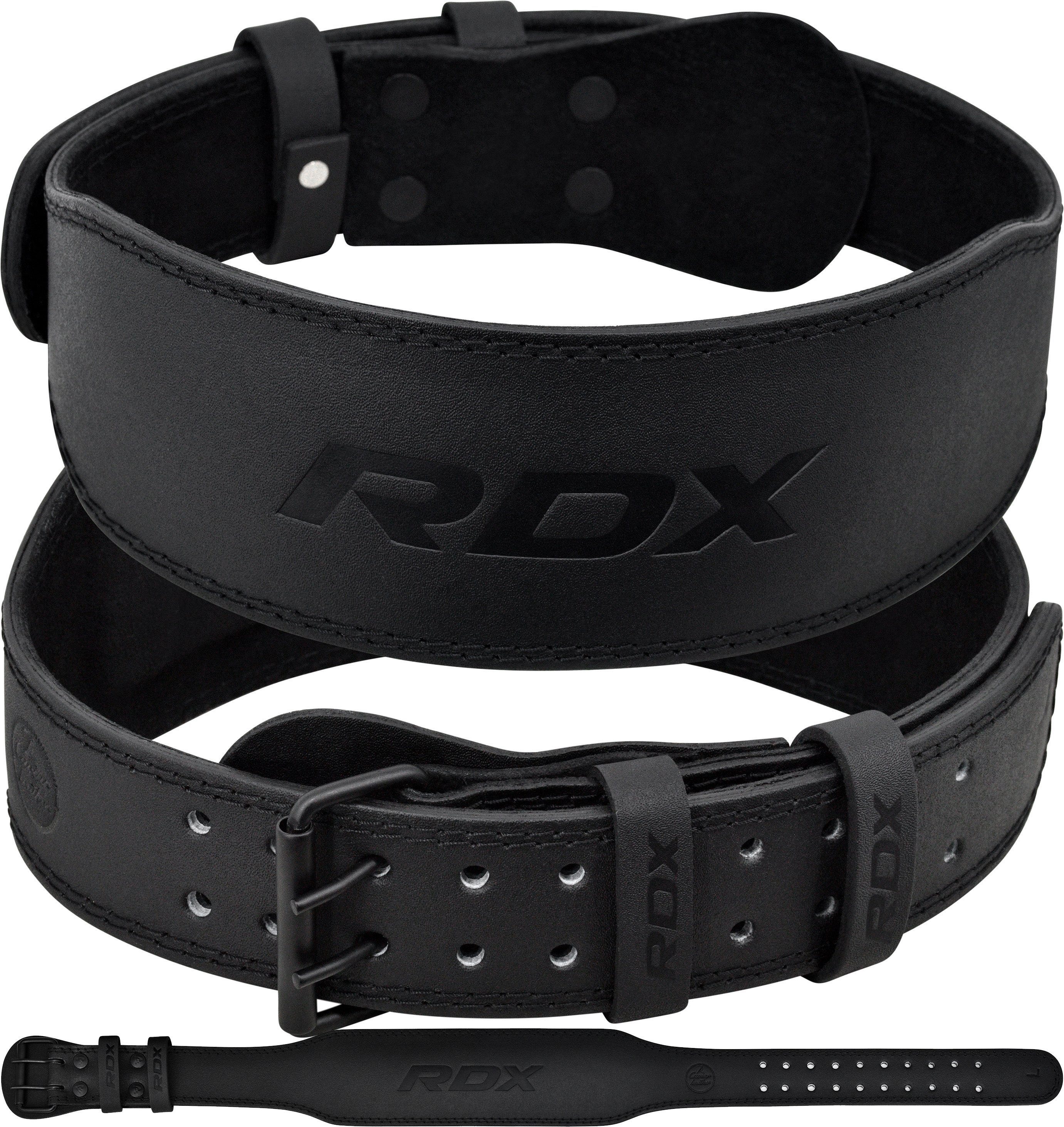 RDX Ledergürtel RDX Gewichthebergürtel Training Powerlifiting Gürtel Männer Frauen Best for weightlifting