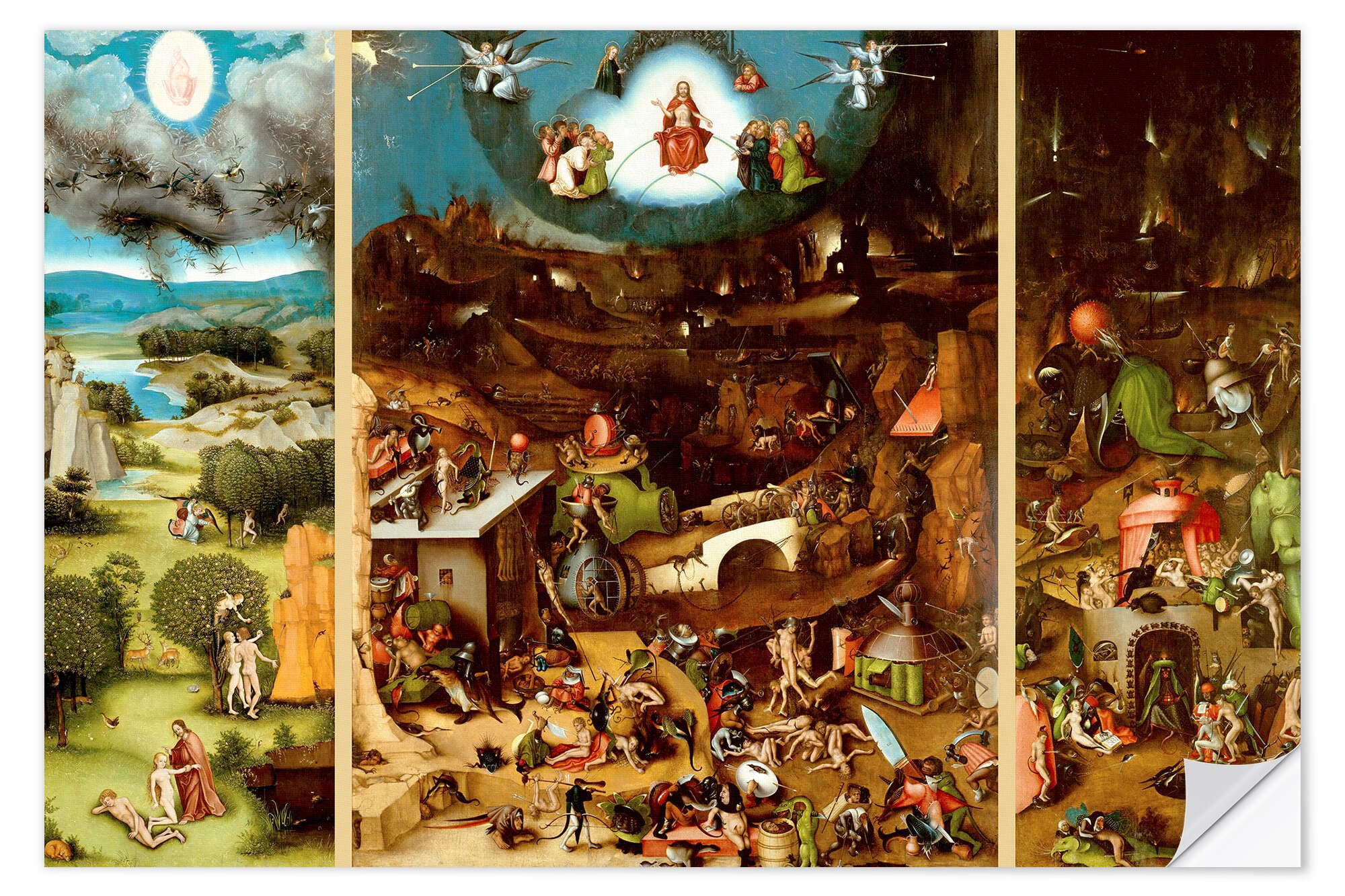 Wandfolie Hieronymus Bosch