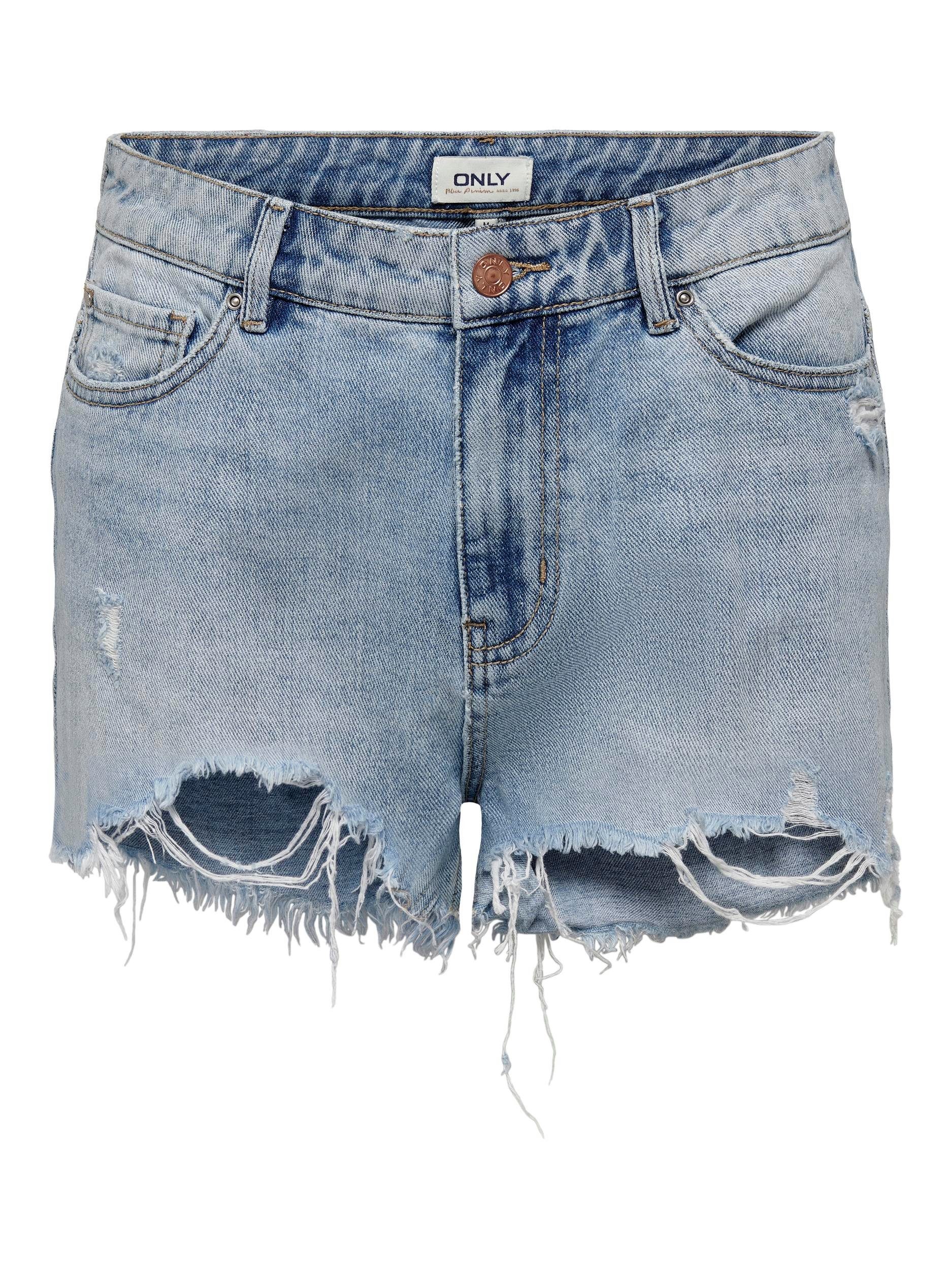 Jeanshotpants ONLPACY HW DNM SHORTS NOOS