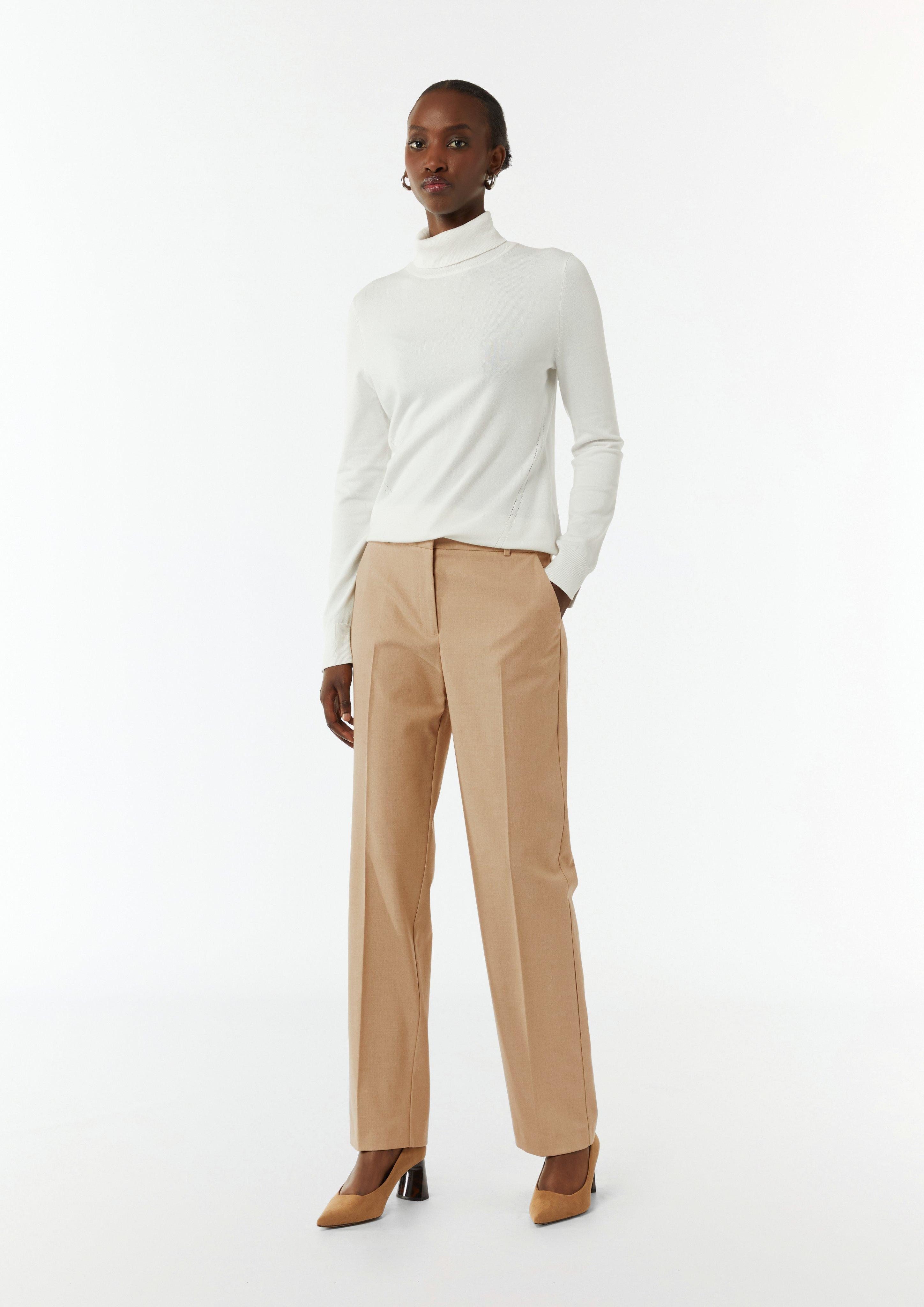 Comma Stoffhose Business-Hose mit Straight Leg günstig online kaufen