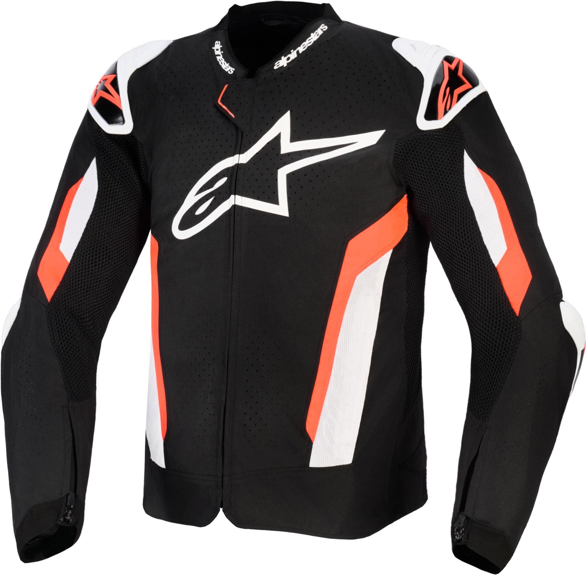 Alpinestars Motorradjacke T-GP Air perforierte Motorrad Textiljacke Airbag vorbereitet,Ellenbogenprotektoren enthalten,mit Höcker,per