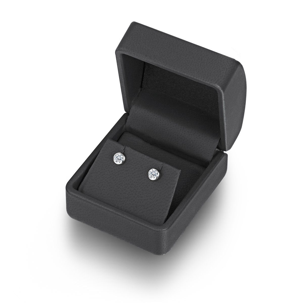 4. Bild von Trilani Paar Ohrstecker Ohrschmuck aus 925 Sterling Silber, mit Zirkonia