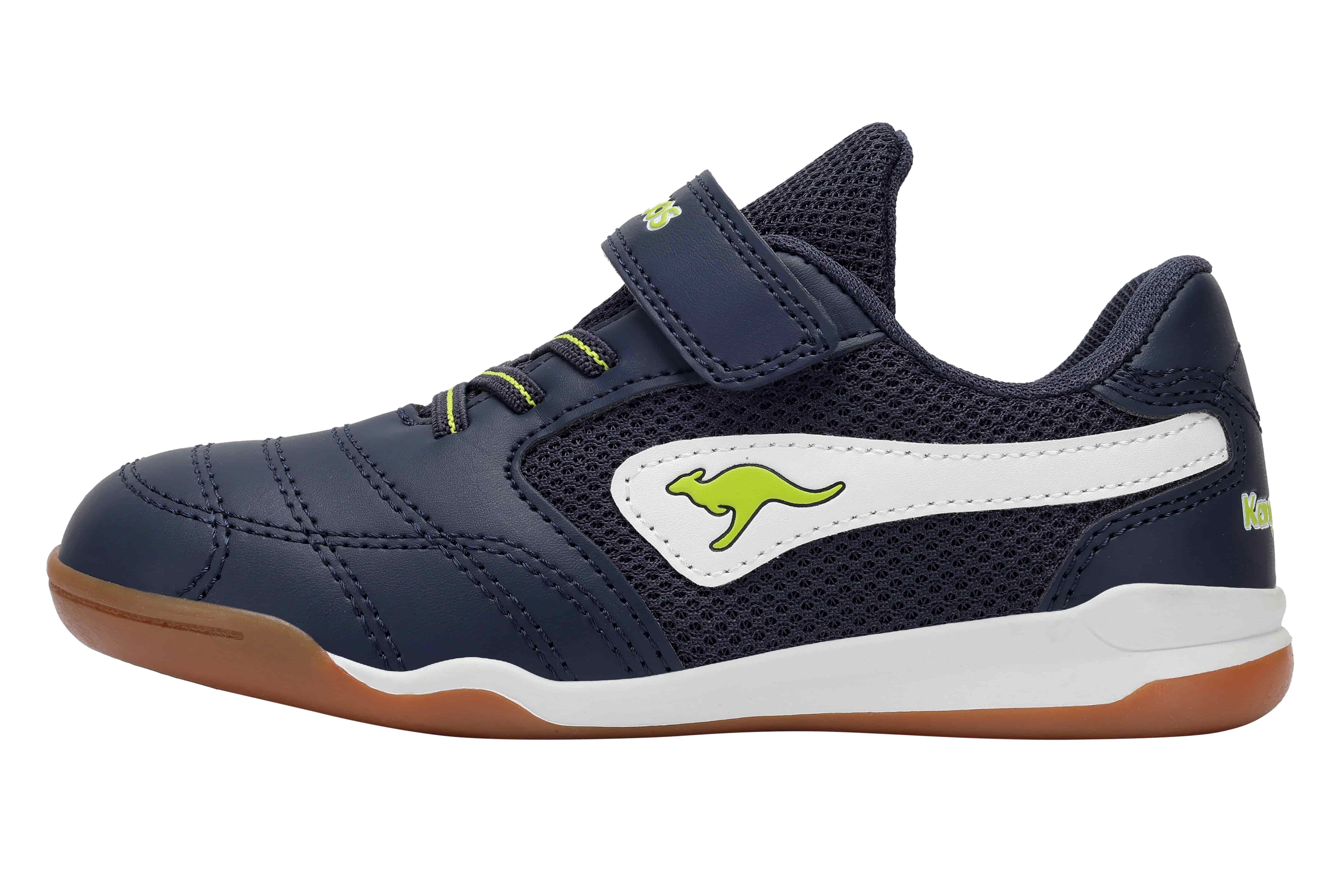 KangaROOS K-BRACEYARD EV Indoorschuh Hallenschuh für Kinder und Jugendliche, mit Klettverschluss