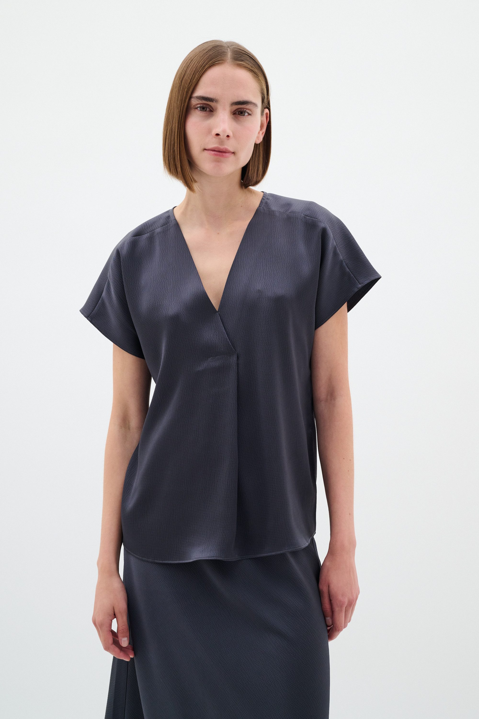 InWear Kurzarmbluse Kurzarm-Bluse RinnaIW