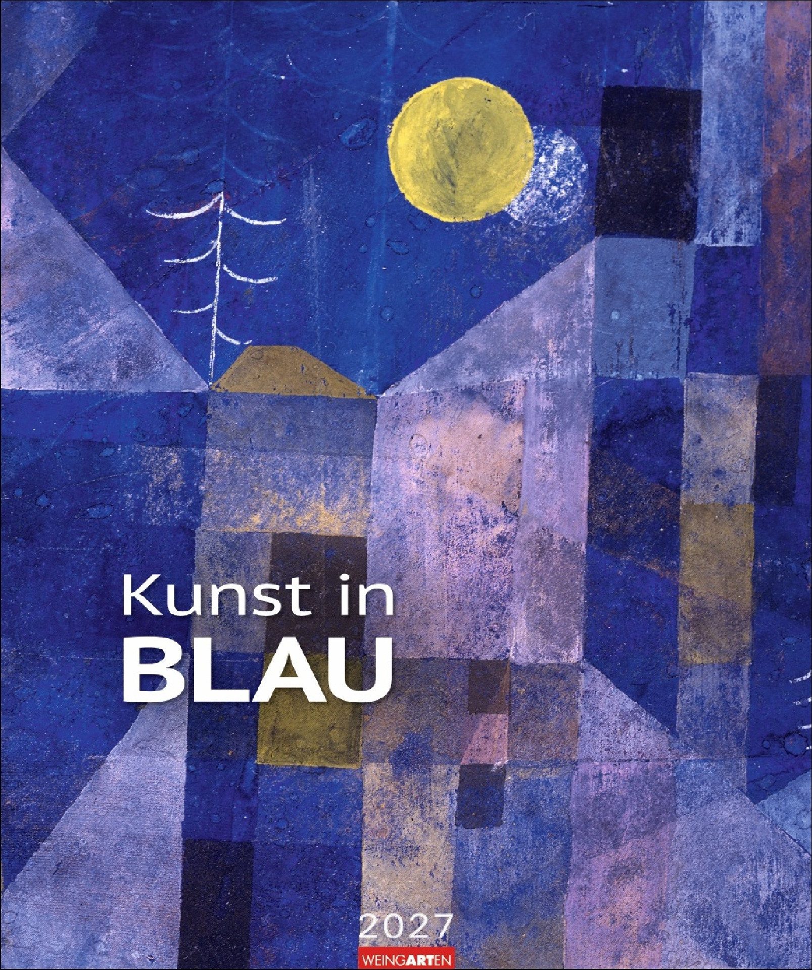 Athesia Kalenderverlag Wandkalender Kunst in Blau Edition 2027
